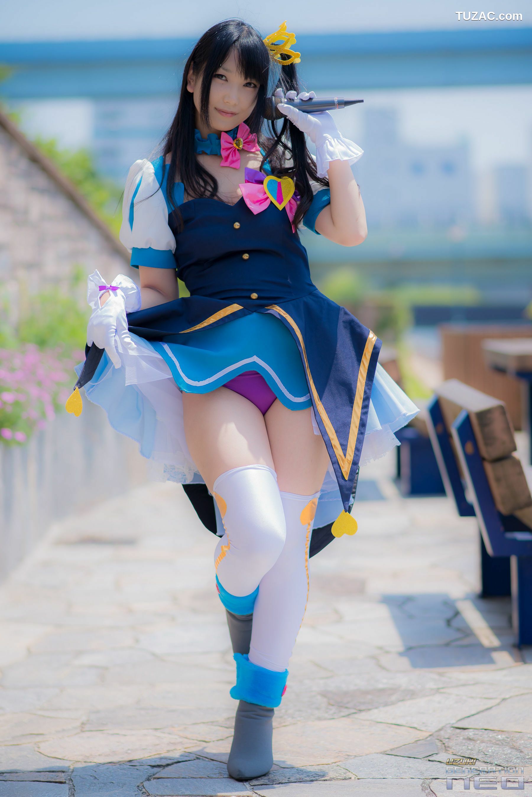 日本CosPlay_Lenfried《Idolmaster》Shimamura Uzuki(島村卯月) 写真集[100P]