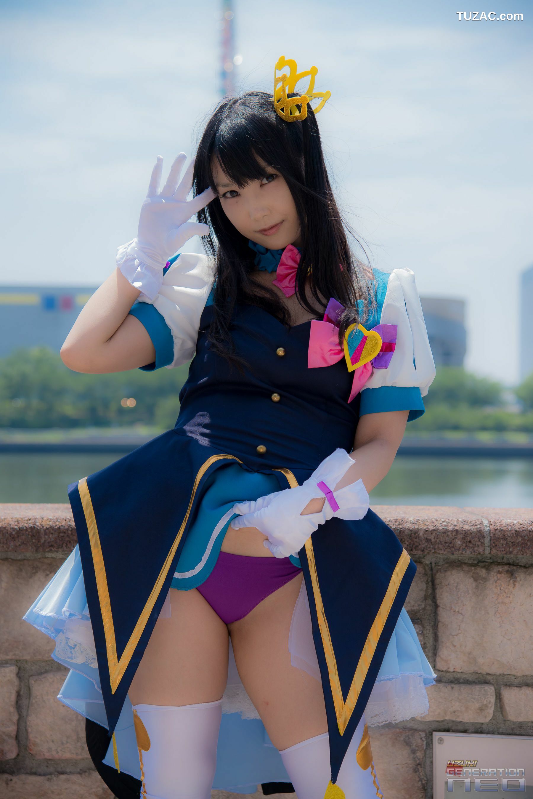 日本CosPlay_Lenfried《Idolmaster》Shimamura Uzuki(島村卯月) 写真集[100P]