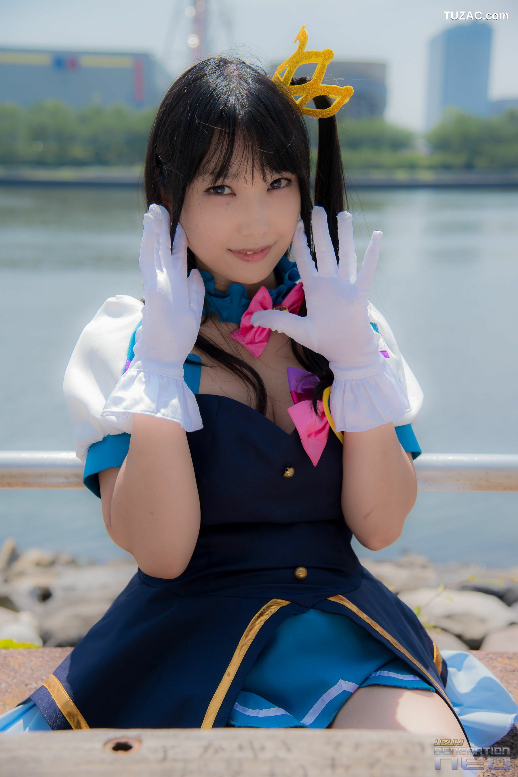 日本CosPlay_Lenfried《Idolmaster》Shimamura Uzuki(島村卯月) 写真集[100P]