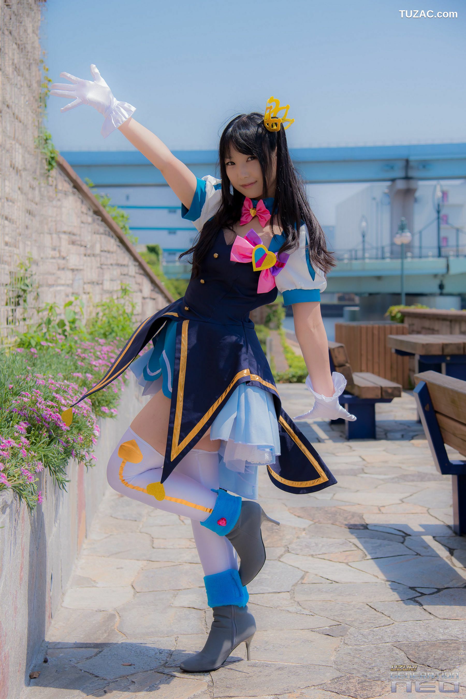日本CosPlay_Lenfried《Idolmaster》Shimamura Uzuki(島村卯月) 写真集[100P]
