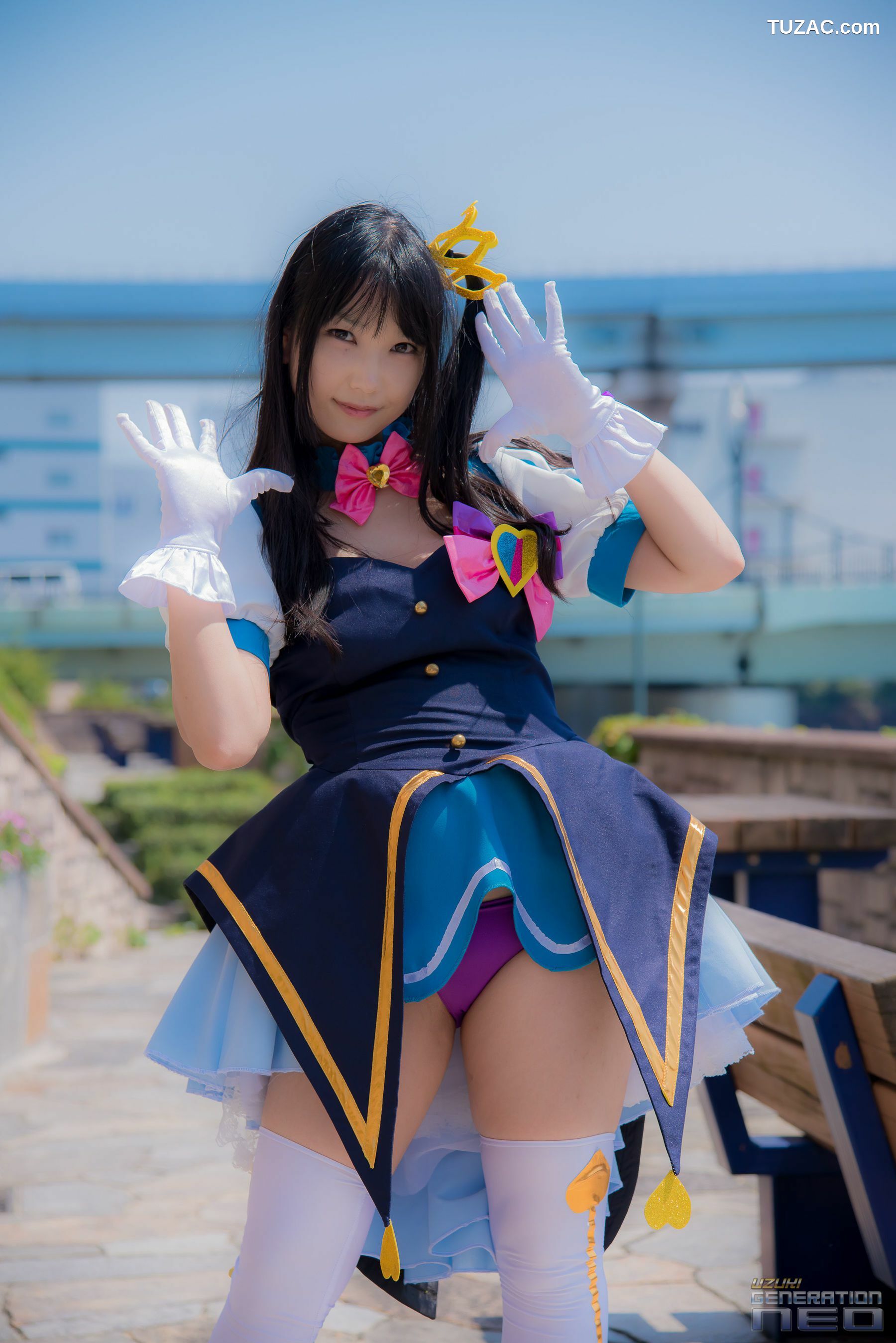 日本CosPlay_Lenfried《Idolmaster》Shimamura Uzuki(島村卯月) 写真集[100P]