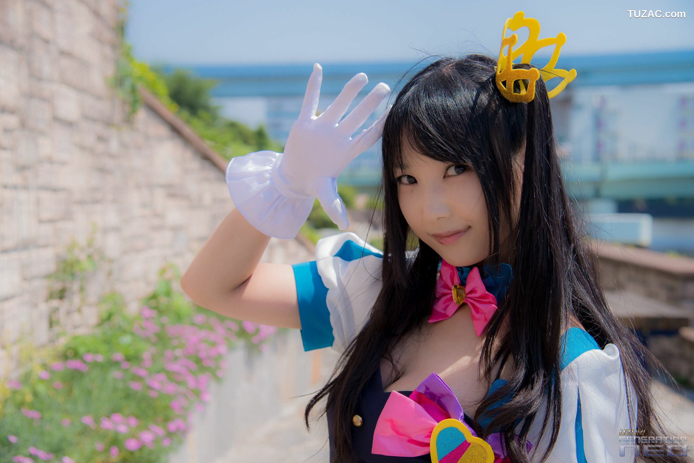 日本CosPlay_Lenfried《Idolmaster》Shimamura Uzuki(島村卯月) 写真集[100P]