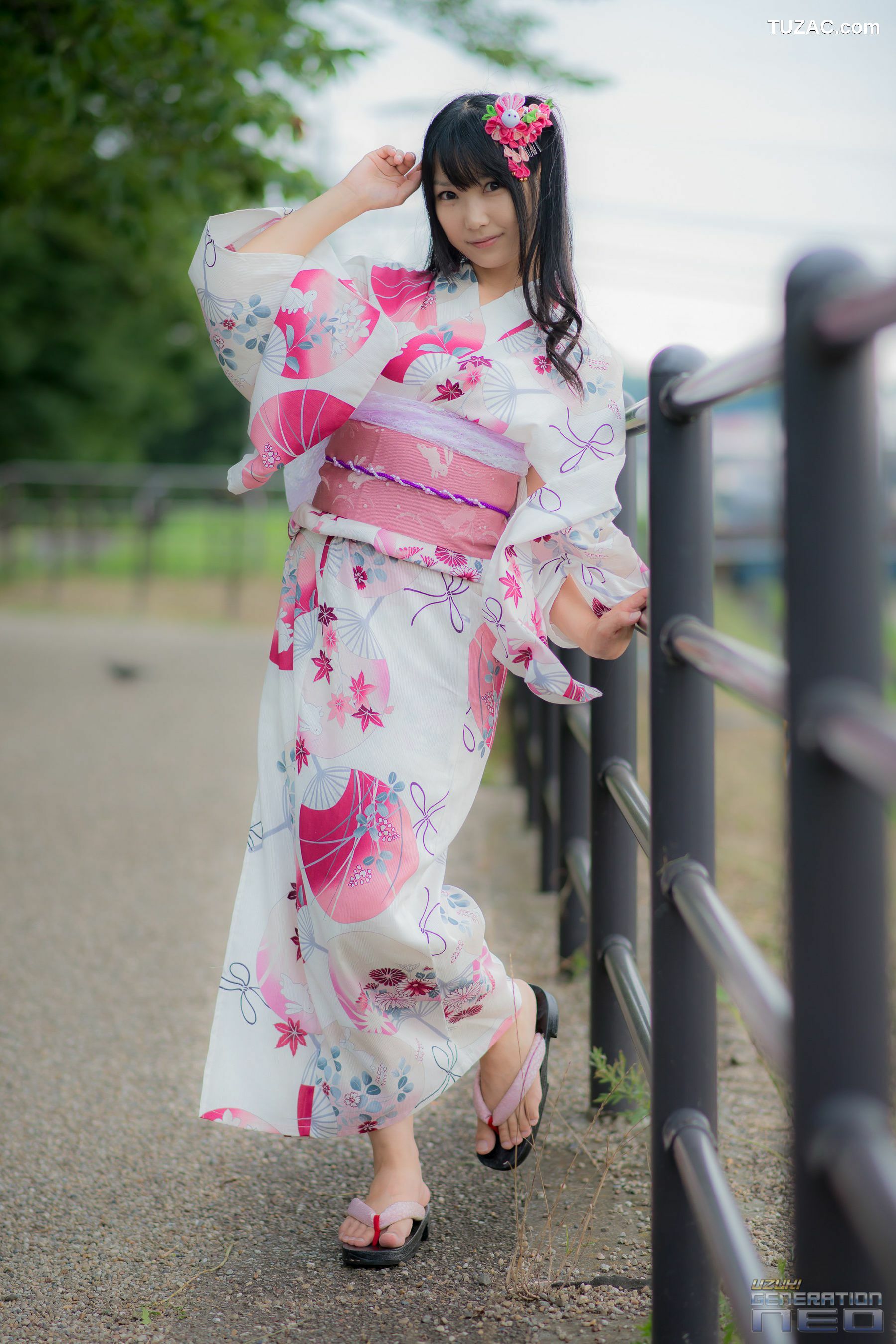 日本CosPlay_Lenfried《Idolmaster》Shimamura Uzuki(島村卯月) 写真集[100P]