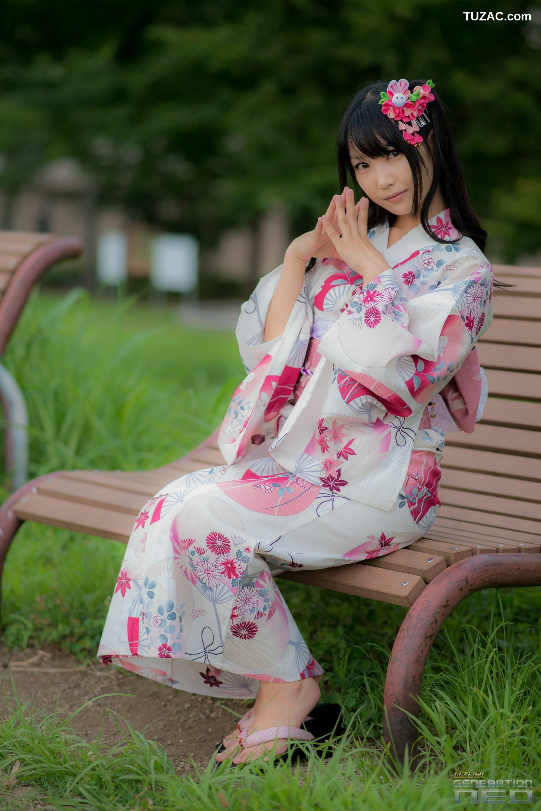 日本CosPlay_Lenfried《Idolmaster》Shimamura Uzuki(島村卯月) 写真集[100P]