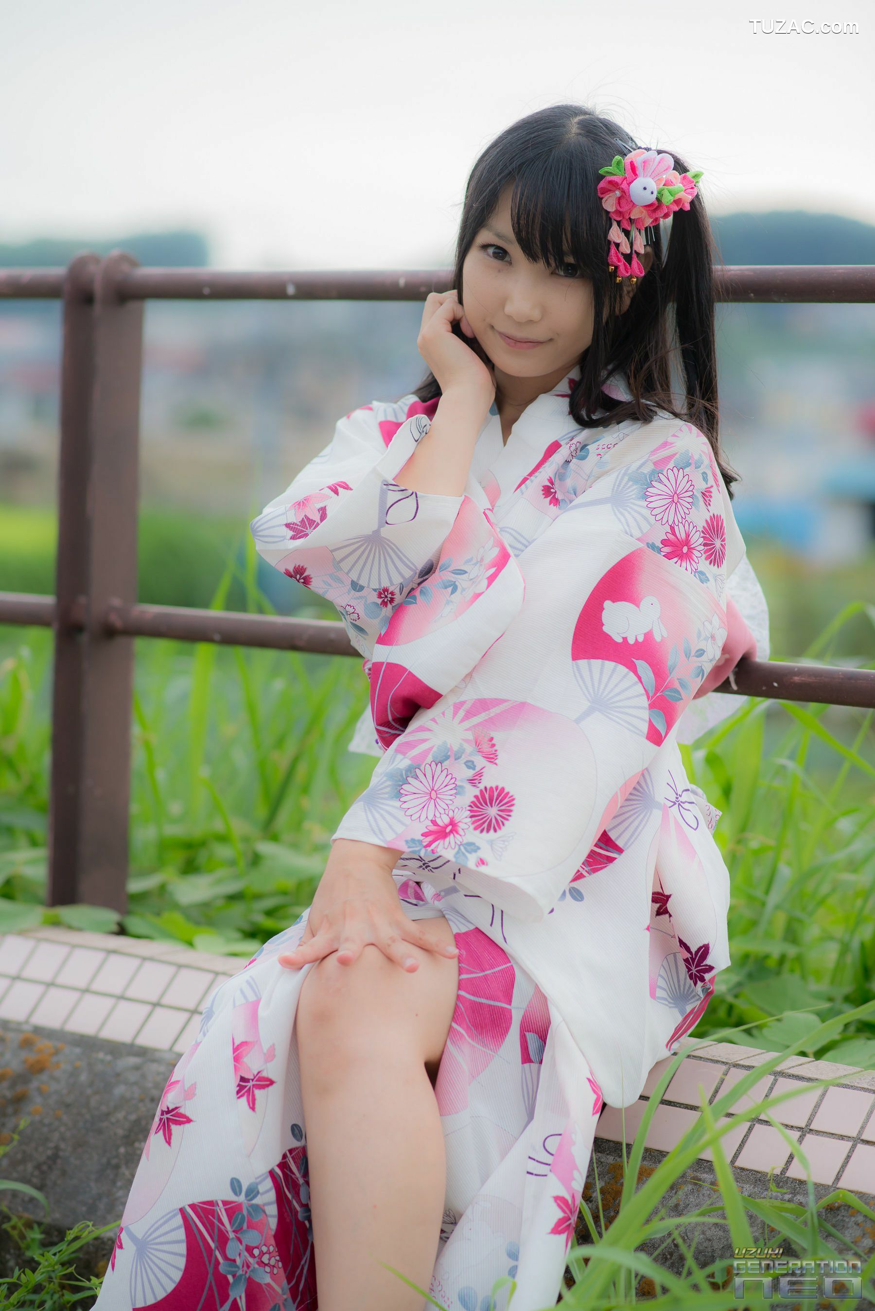 日本CosPlay_Lenfried《Idolmaster》Shimamura Uzuki(島村卯月) 写真集[100P]