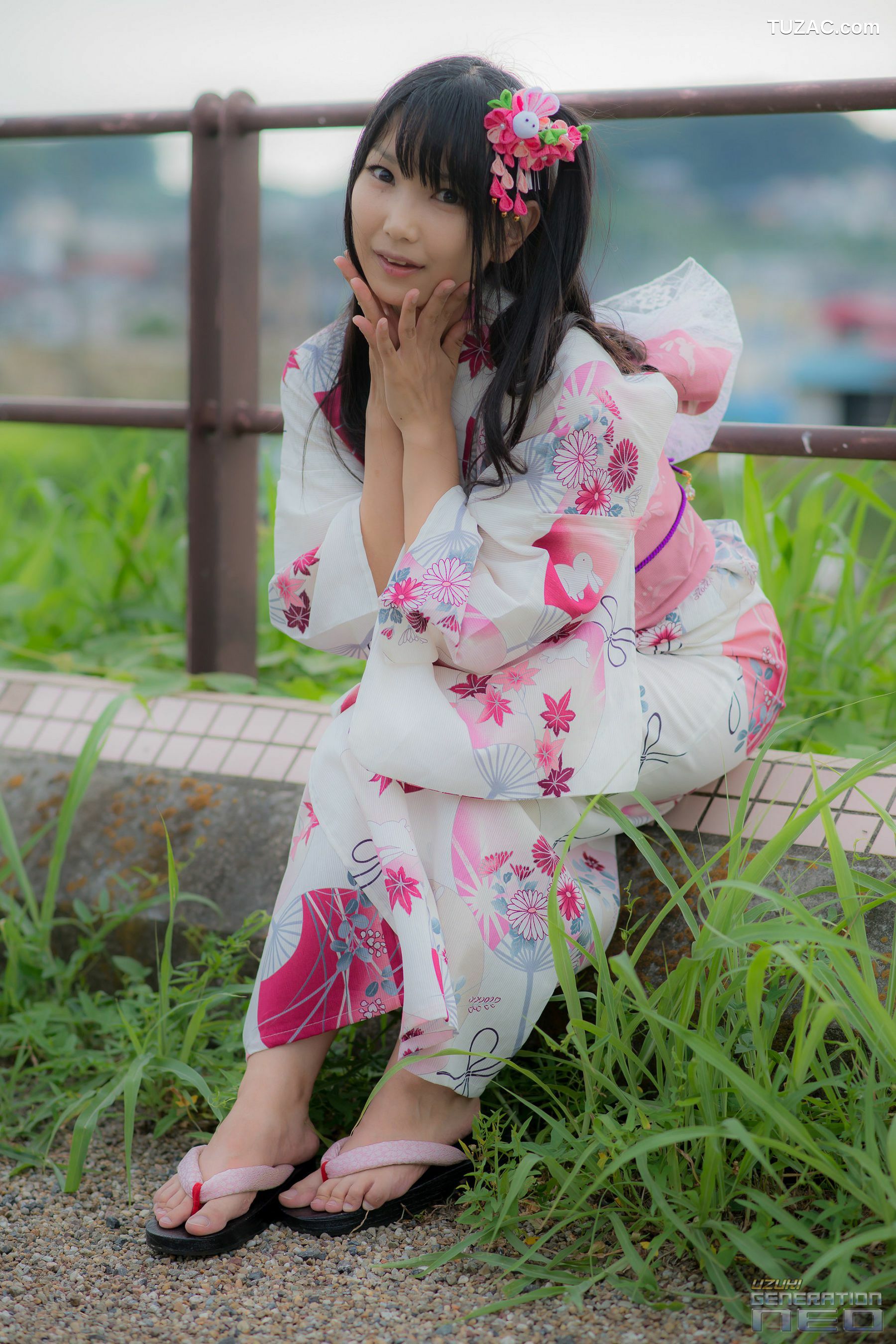 日本CosPlay_Lenfried《Idolmaster》Shimamura Uzuki(島村卯月) 写真集[100P]