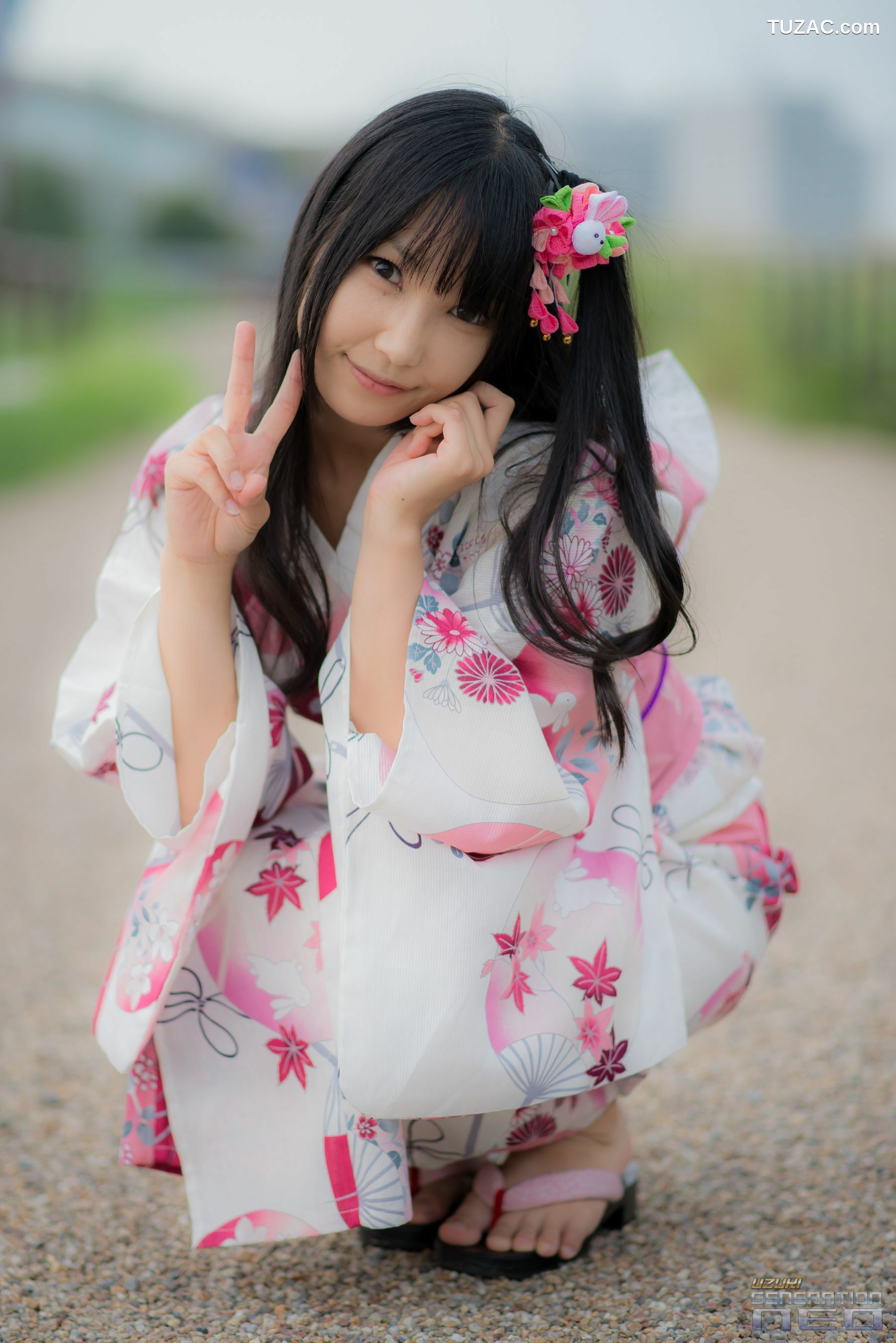 日本CosPlay_Lenfried《Idolmaster》Shimamura Uzuki(島村卯月) 写真集[100P]