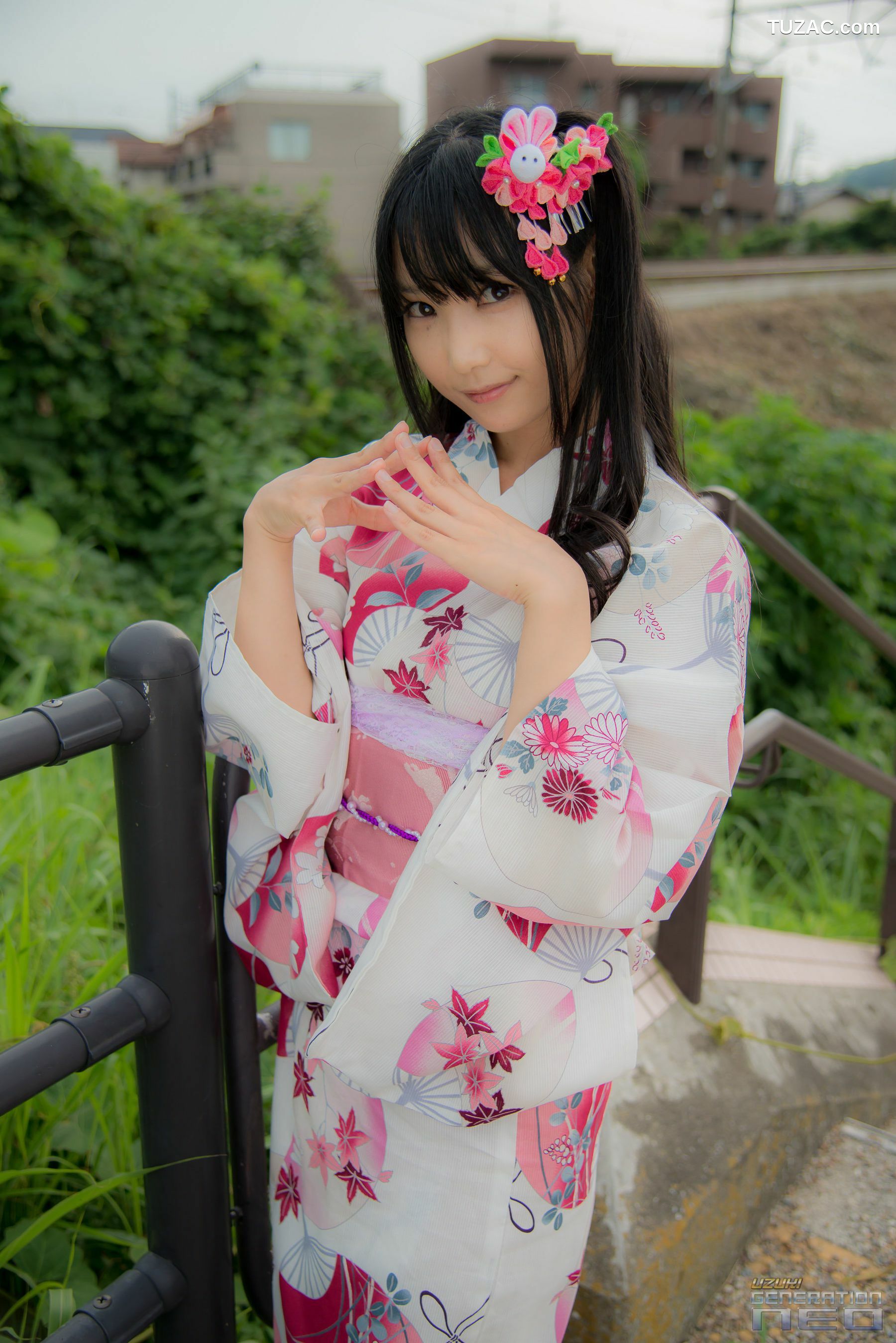 日本CosPlay_Lenfried《Idolmaster》Shimamura Uzuki(島村卯月) 写真集[100P]