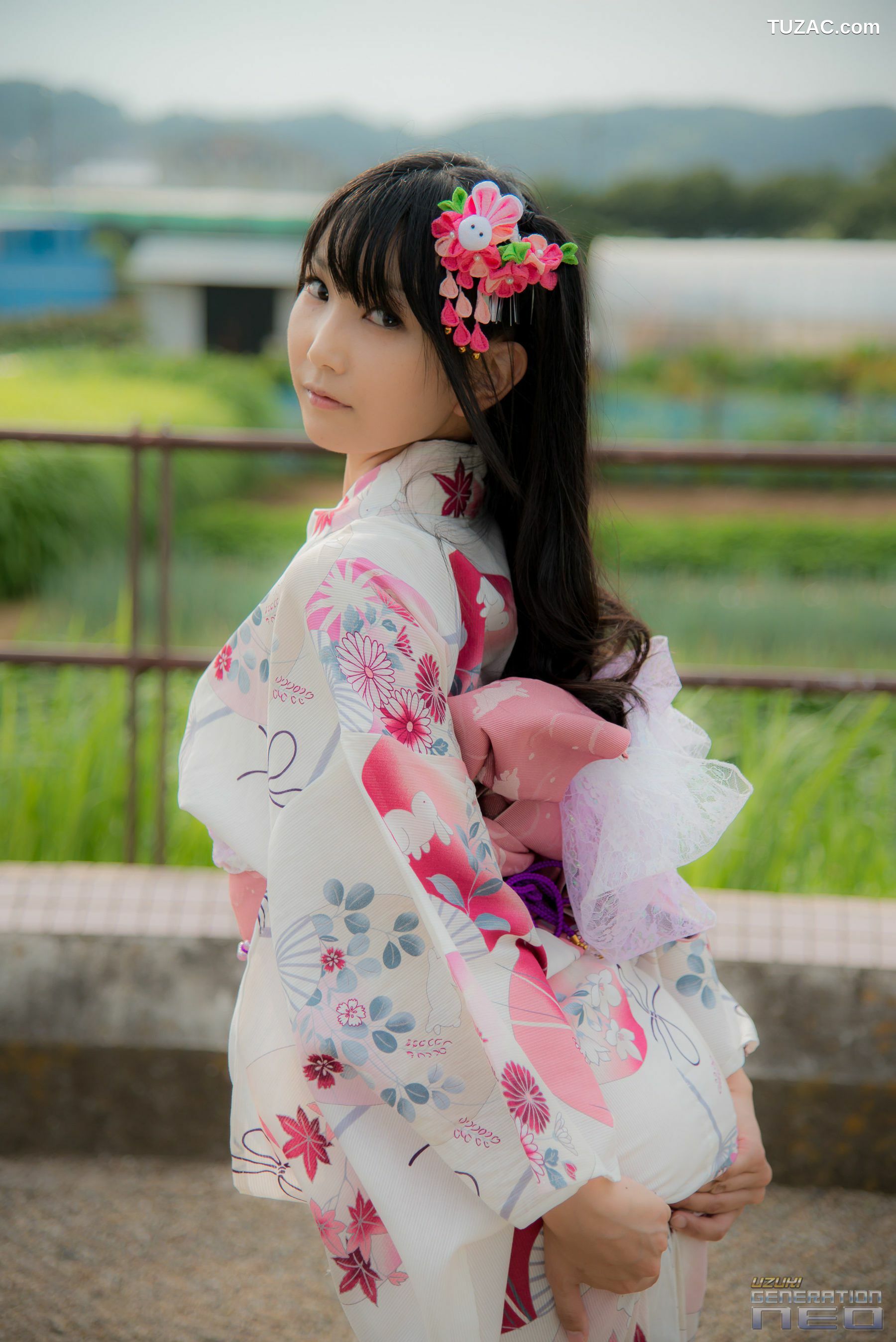 日本CosPlay_Lenfried《Idolmaster》Shimamura Uzuki(島村卯月) 写真集[100P]