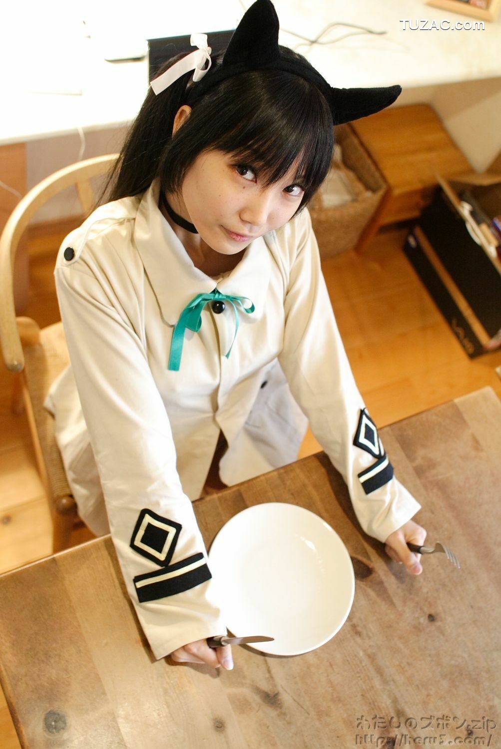 日本CosPlay_Lenfried《Strike Witches》Francesca Lucchini 写真集[100P]