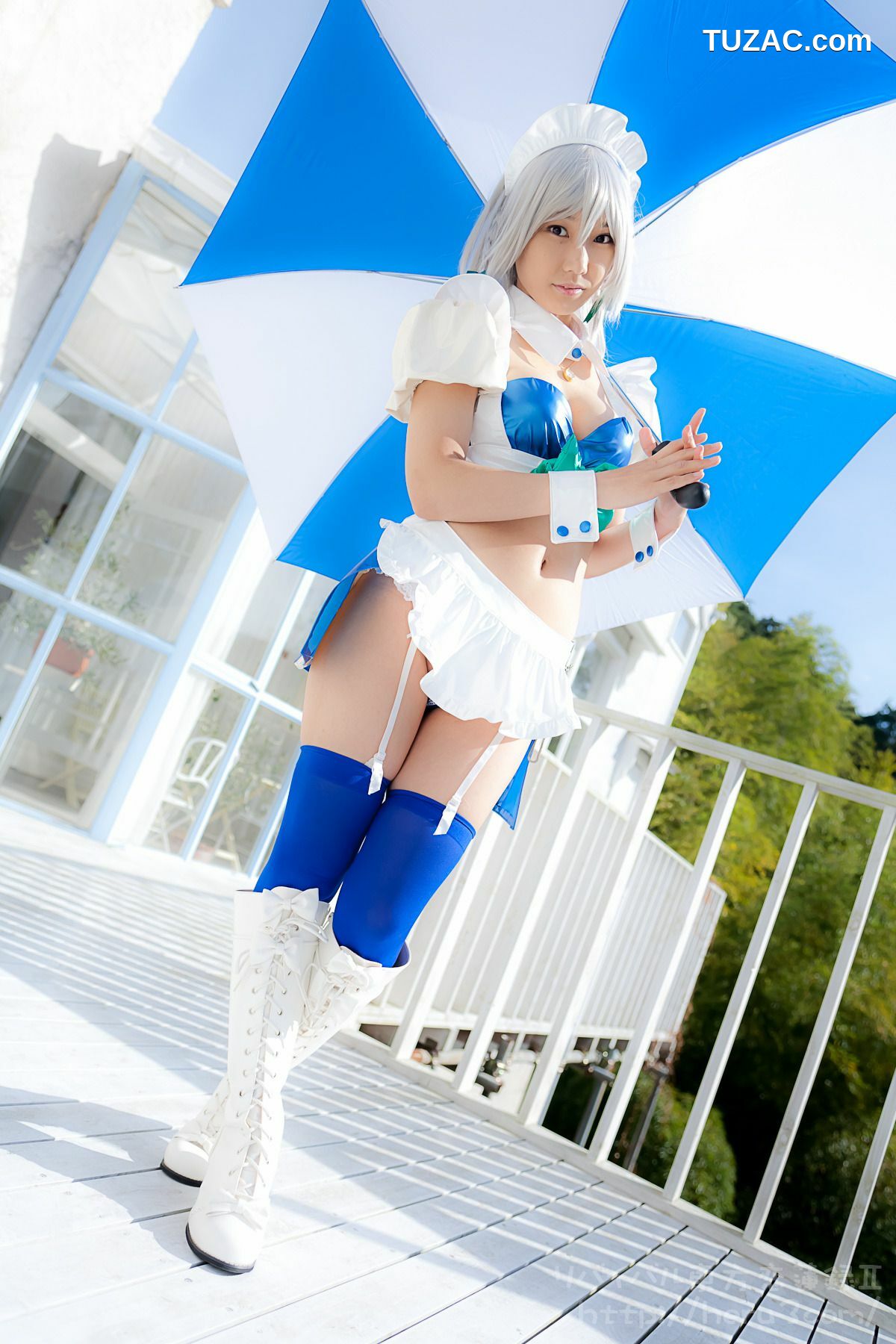 日本CosPlay_Lenfried《东方Project》十六夜咲夜 Special-RaceQueen 写真集
