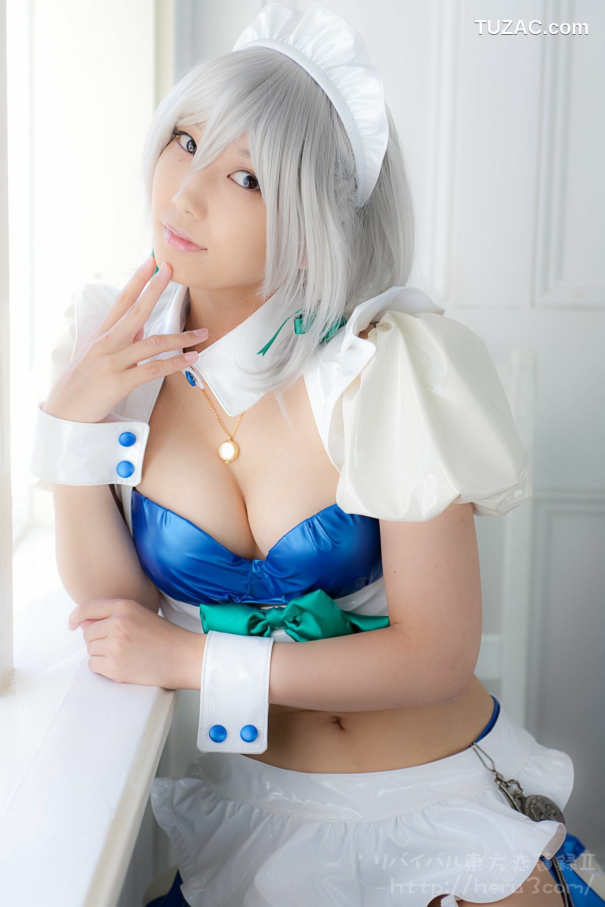 日本CosPlay_Lenfried《东方Project》十六夜咲夜 Special-RaceQueen 写真集