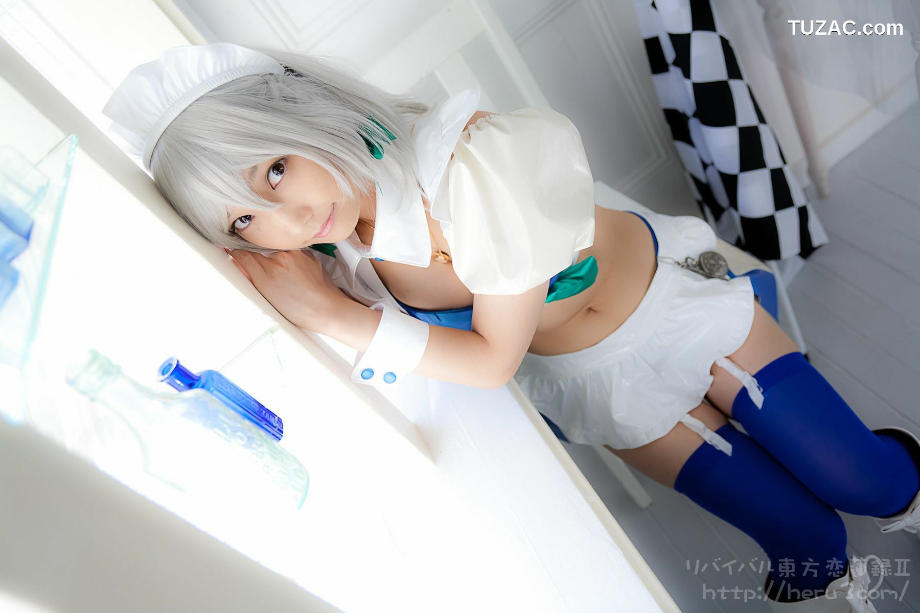 日本CosPlay_Lenfried《东方Project》十六夜咲夜 Special-RaceQueen 写真集