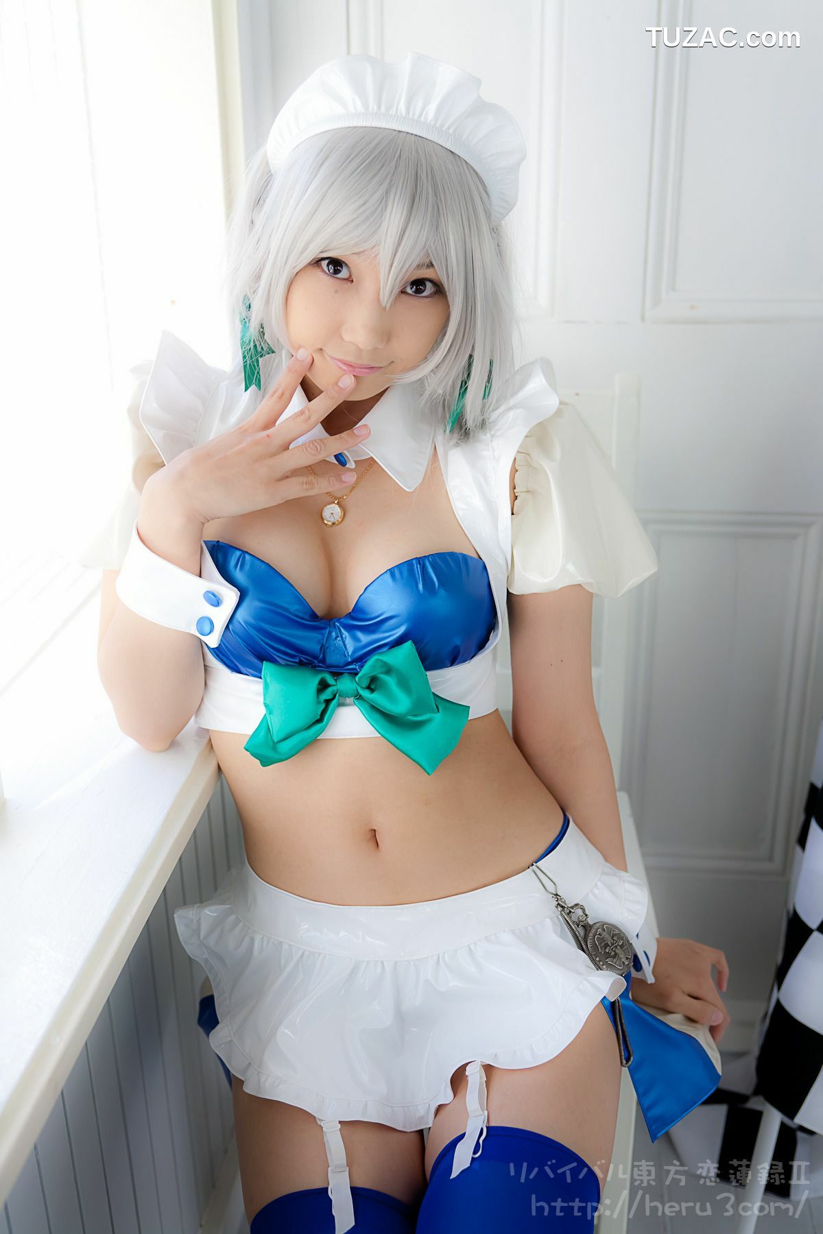 日本CosPlay_Lenfried《东方Project》十六夜咲夜 Special-RaceQueen 写真集