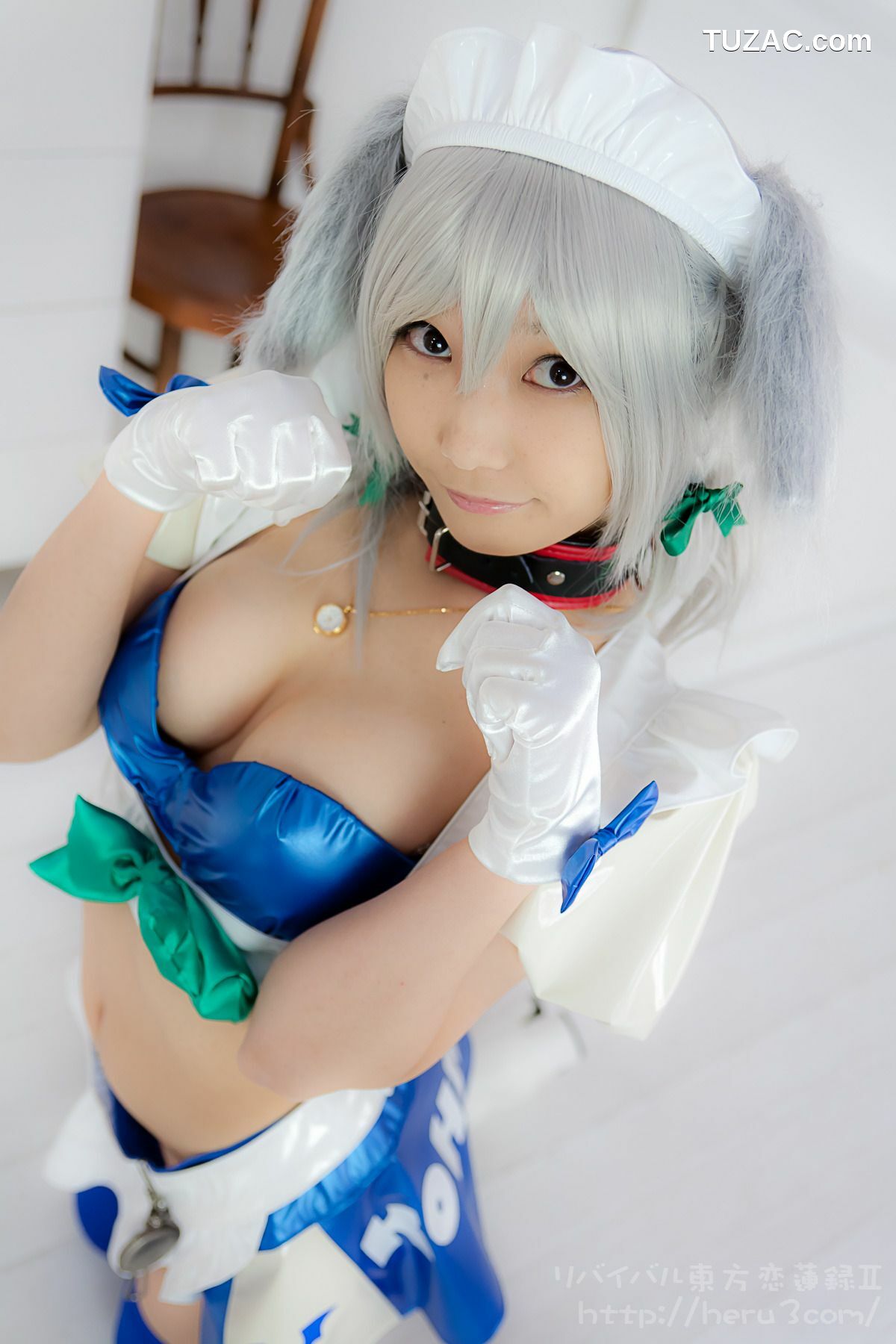 日本CosPlay_Lenfried《东方Project》十六夜咲夜 Special-RaceQueen 写真集