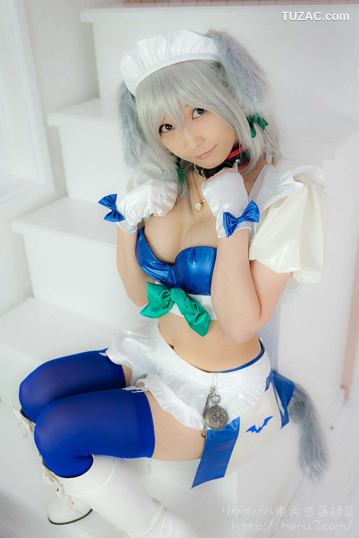 日本CosPlay_Lenfried《东方Project》十六夜咲夜 Special-RaceQueen 写真集