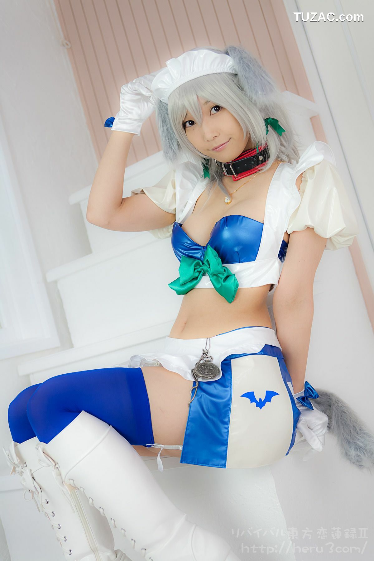 日本CosPlay_Lenfried《东方Project》十六夜咲夜 Special-RaceQueen 写真集