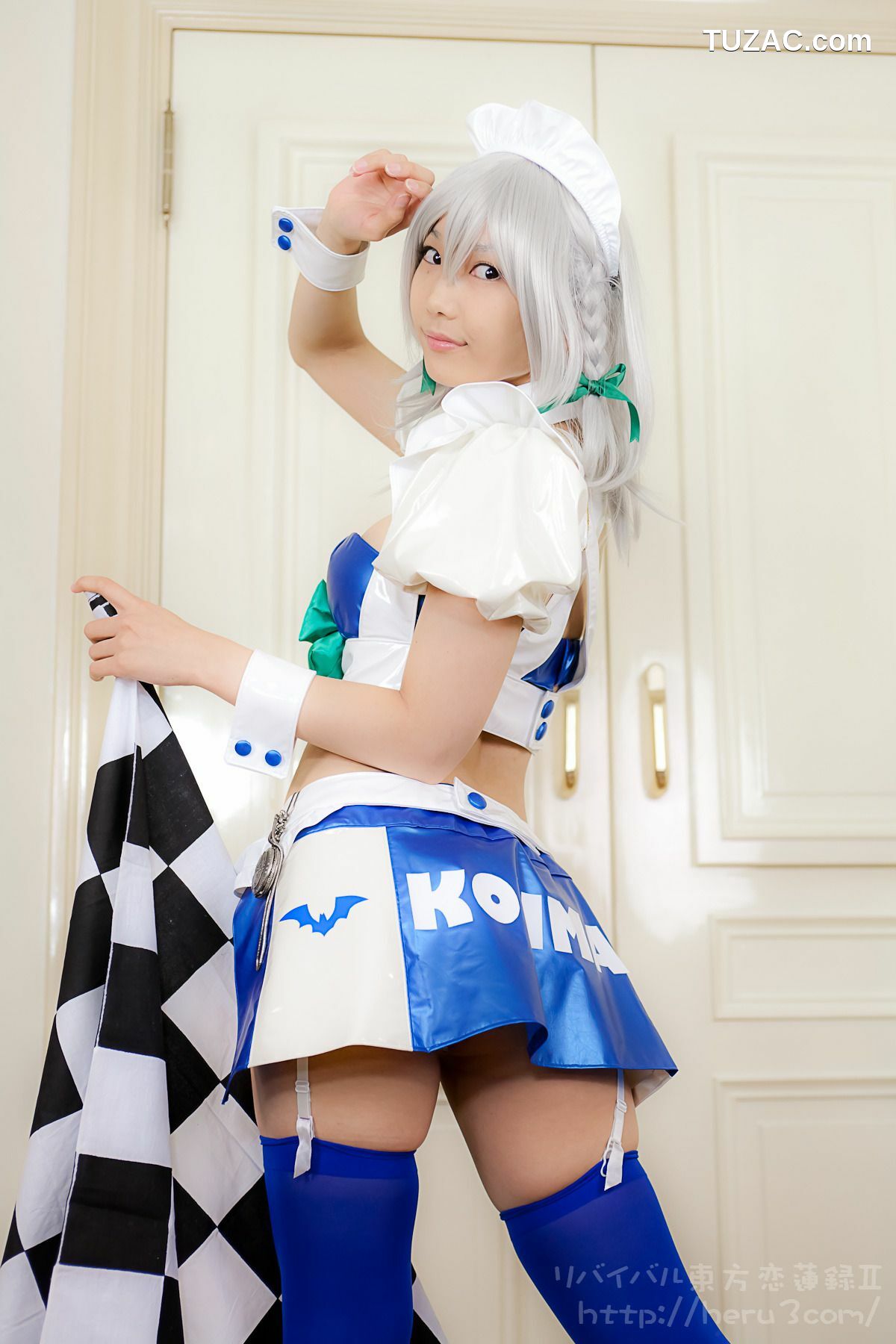 日本CosPlay_Lenfried《东方Project》十六夜咲夜 Special-RaceQueen 写真集