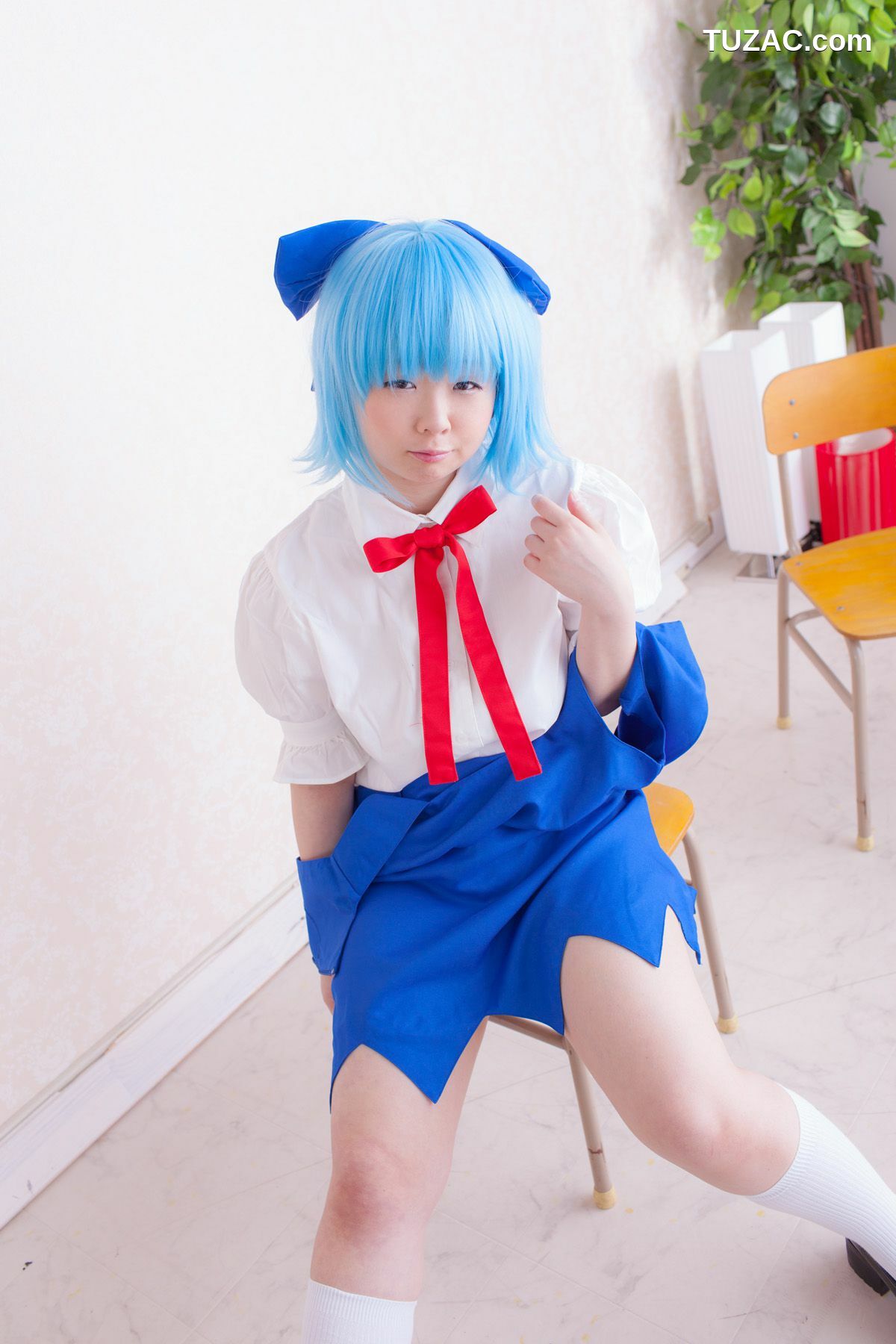 日本CosPlay_Mana(まな) 《Touhou Project》Cirno 写真集[35P]