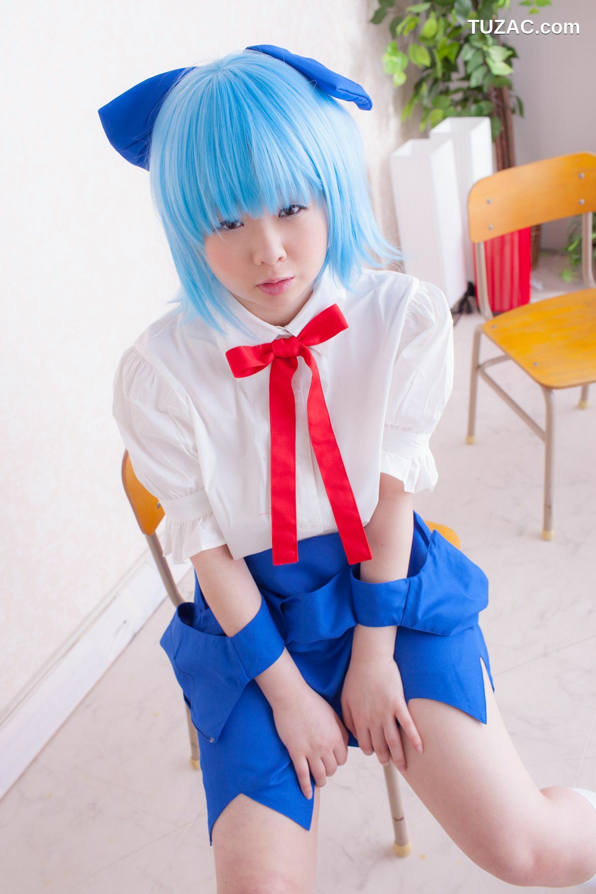 日本CosPlay_Mana(まな) 《Touhou Project》Cirno 写真集[35P]