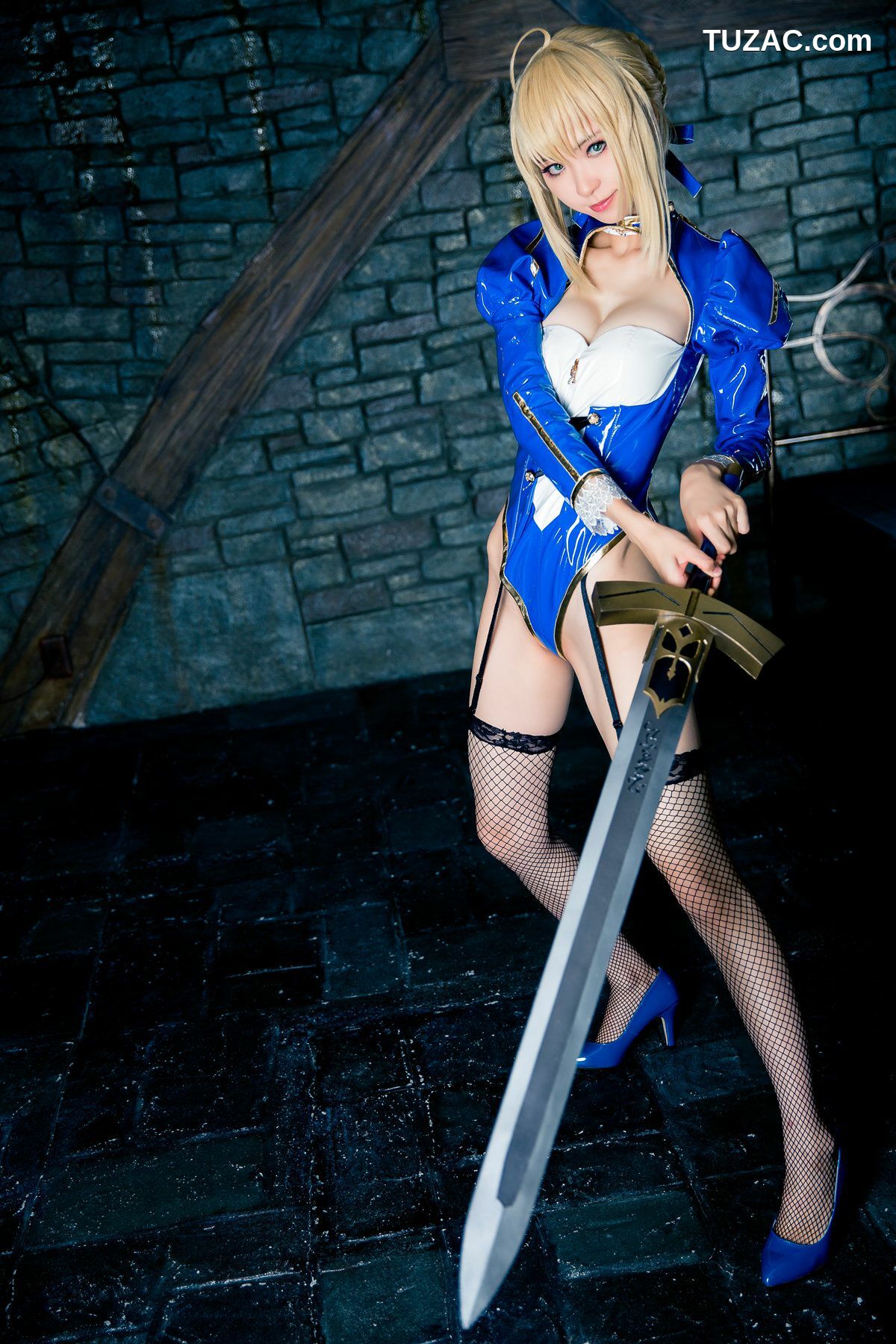 日本CosPlay_Mike(ミケ) 《Fate stay night》Saber 写真集[100P]