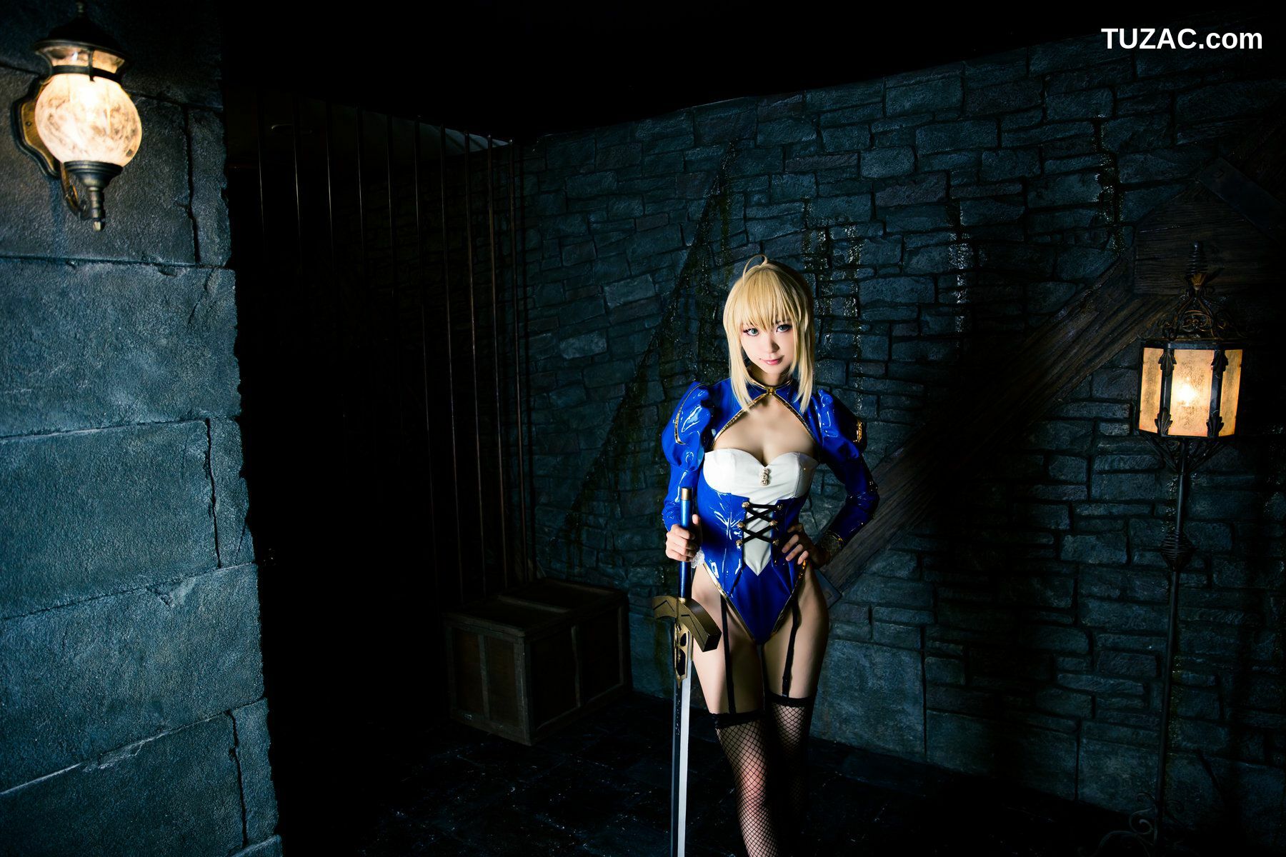 日本CosPlay_Mike(ミケ) 《Fate stay night》Saber 写真集[100P]