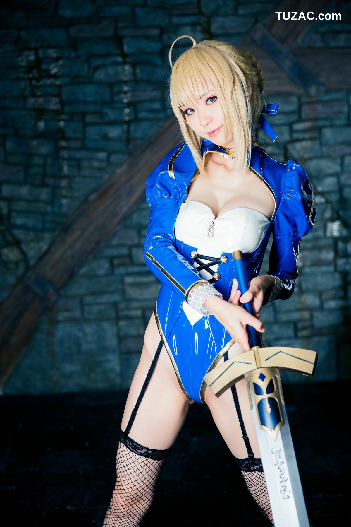 日本CosPlay_Mike(ミケ) 《Fate stay night》Saber 写真集[100P]