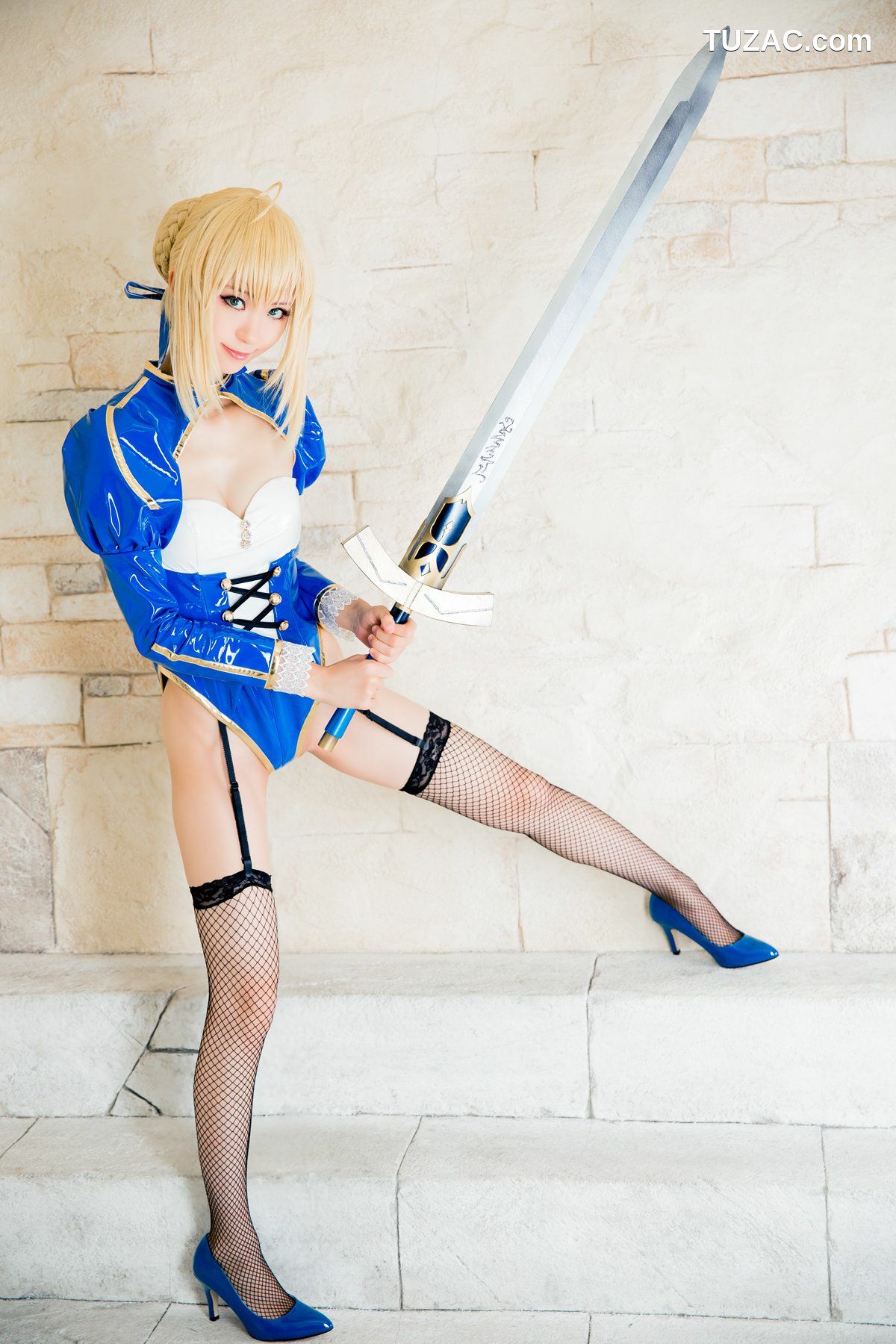 日本CosPlay_Mike(ミケ) 《Fate stay night》Saber 写真集[100P]