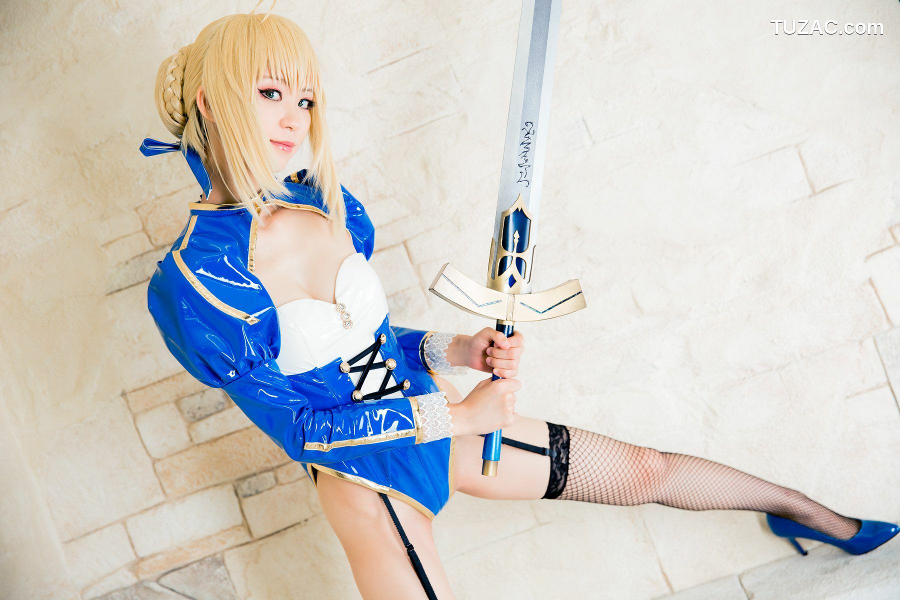 日本CosPlay_Mike(ミケ) 《Fate stay night》Saber 写真集[100P]