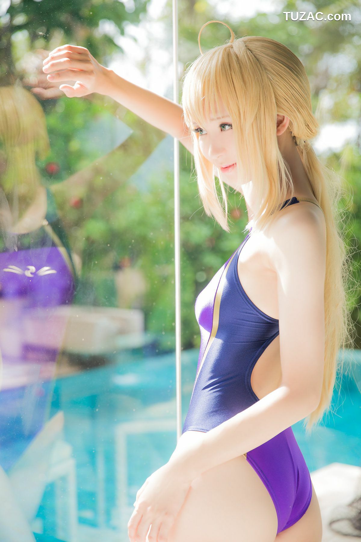 日本CosPlay_Mike(ミケ) 《Fate stay night》Saber 写真集[100P]