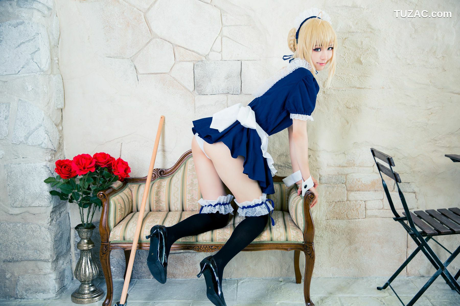 日本CosPlay_Mike(ミケ) 《Fate stay night》Saber 写真集[100P]