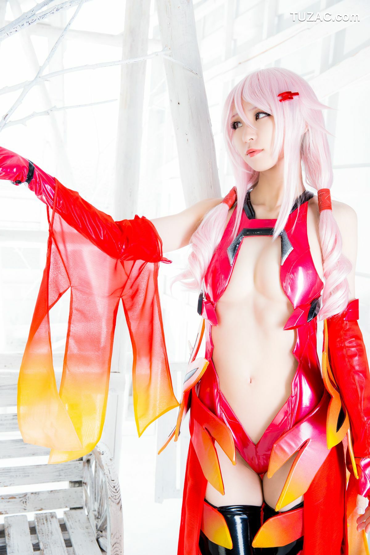 日本CosPlay_Mike(ミケ) 《Guilty Crown》Yuzuriha Inori(楪いのり) 写真集[100P]