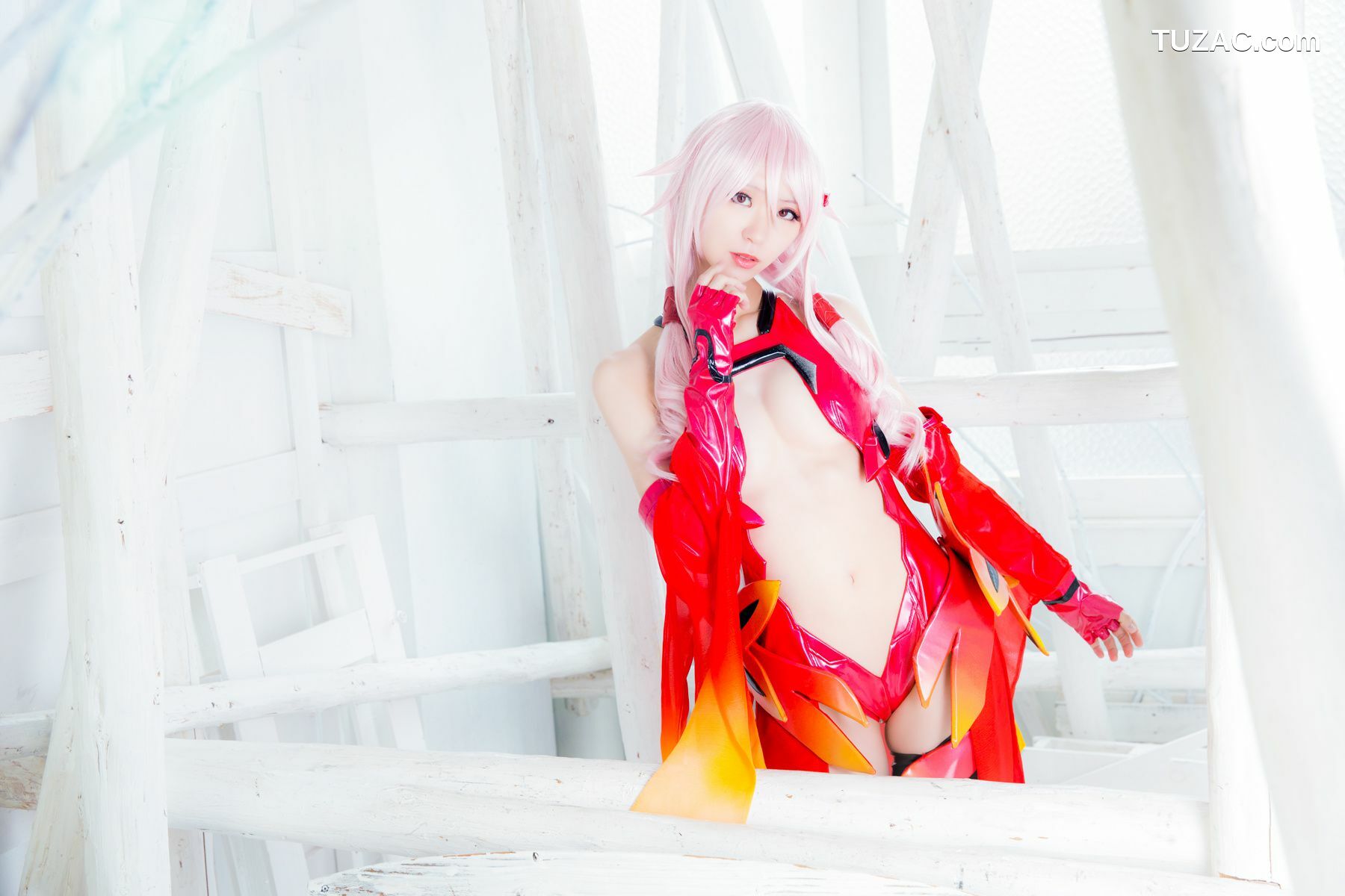日本CosPlay_Mike(ミケ) 《Guilty Crown》Yuzuriha Inori(楪いのり) 写真集[100P]