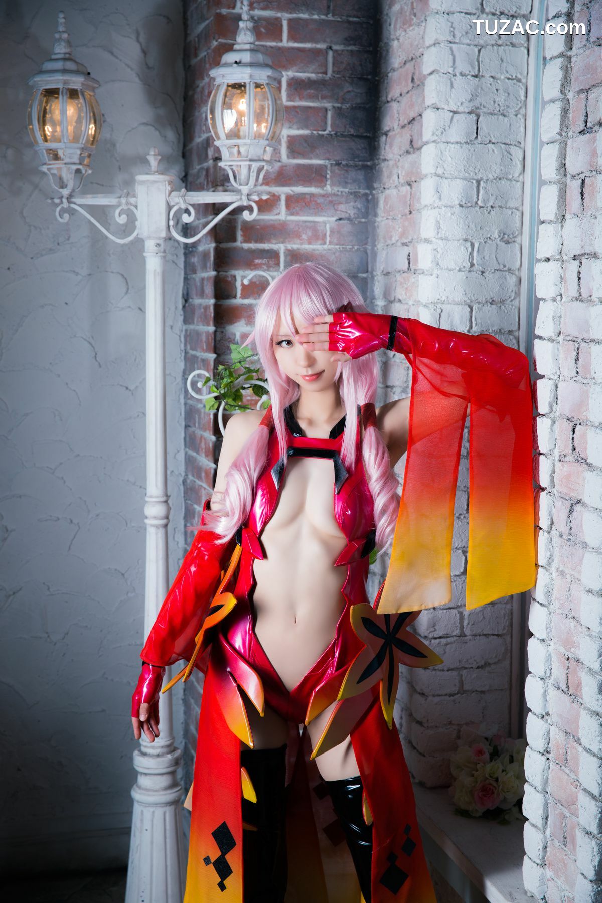 日本CosPlay_Mike(ミケ) 《Guilty Crown》Yuzuriha Inori(楪いのり) 写真集[100P]