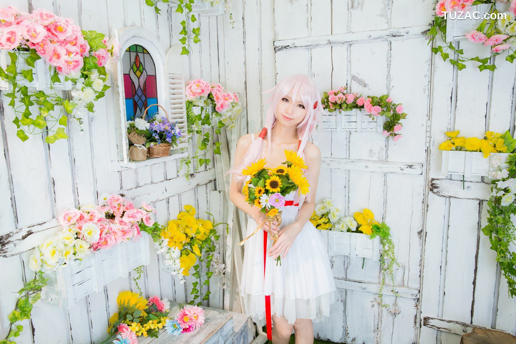 日本CosPlay_Mike(ミケ) 《Guilty Crown》Yuzuriha Inori(楪いのり) 写真集[100P]
