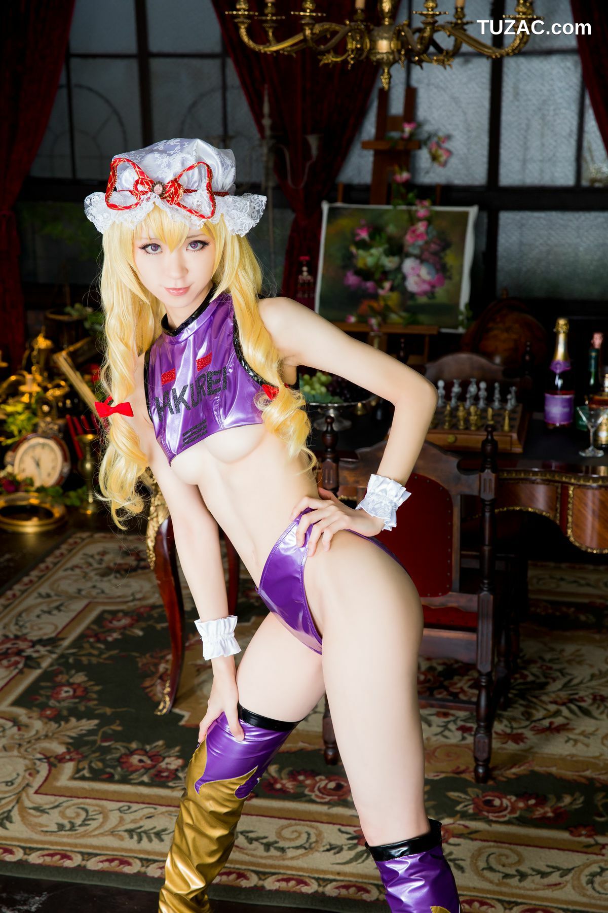 日本CosPlay_Mike(ミケ) 《東方Project》十六夜咲夜+風見幽香+八雲紫 写真集[100P]