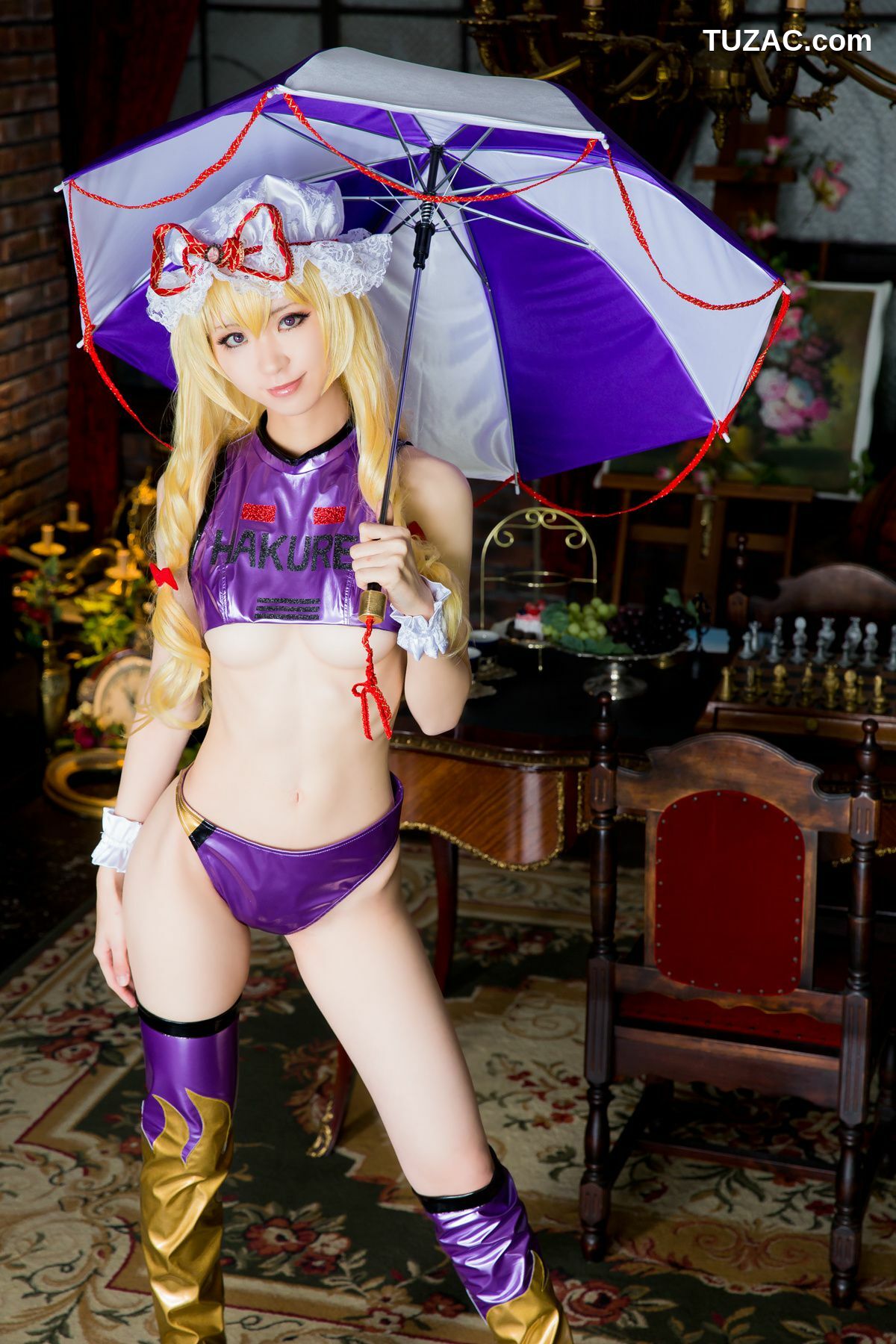 日本CosPlay_Mike(ミケ) 《東方Project》十六夜咲夜+風見幽香+八雲紫 写真集[100P]