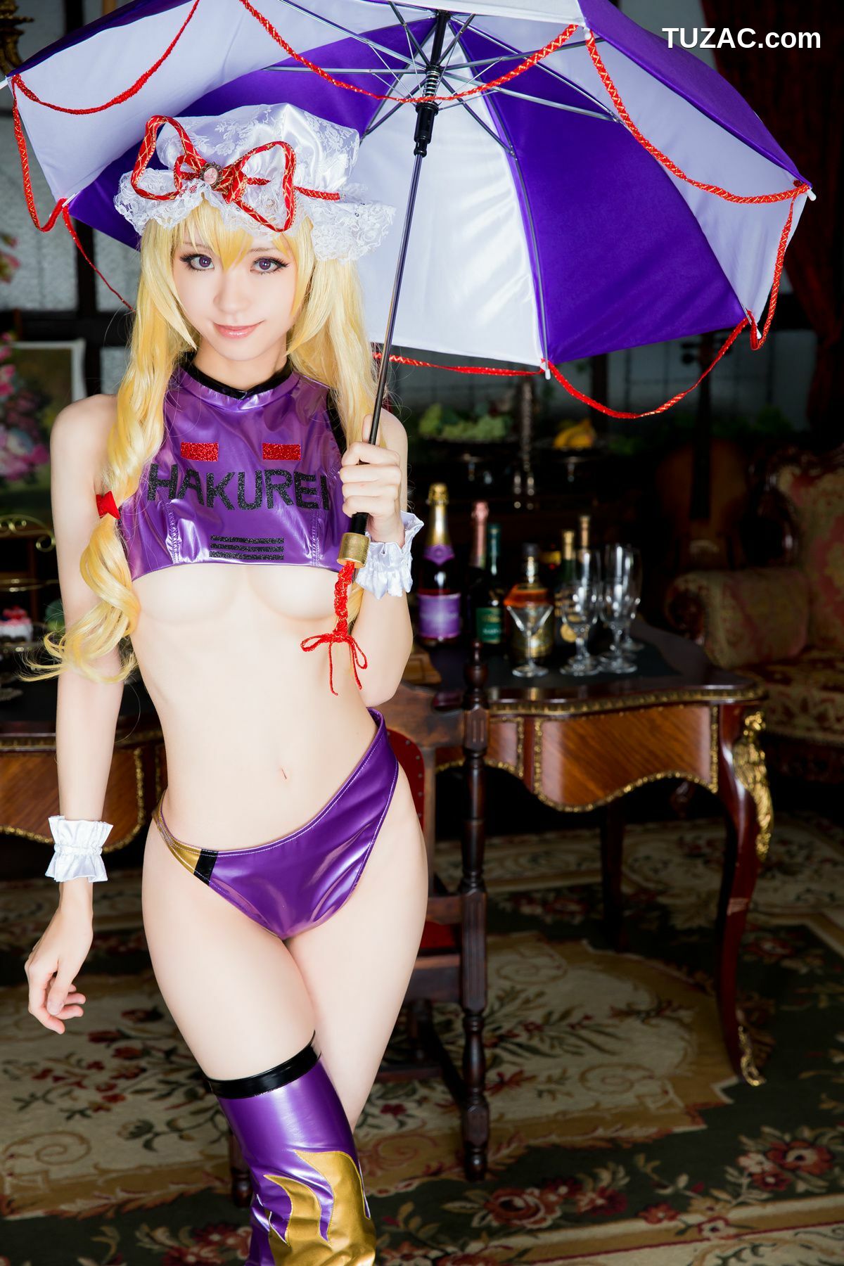 日本CosPlay_Mike(ミケ) 《東方Project》十六夜咲夜+風見幽香+八雲紫 写真集[100P]