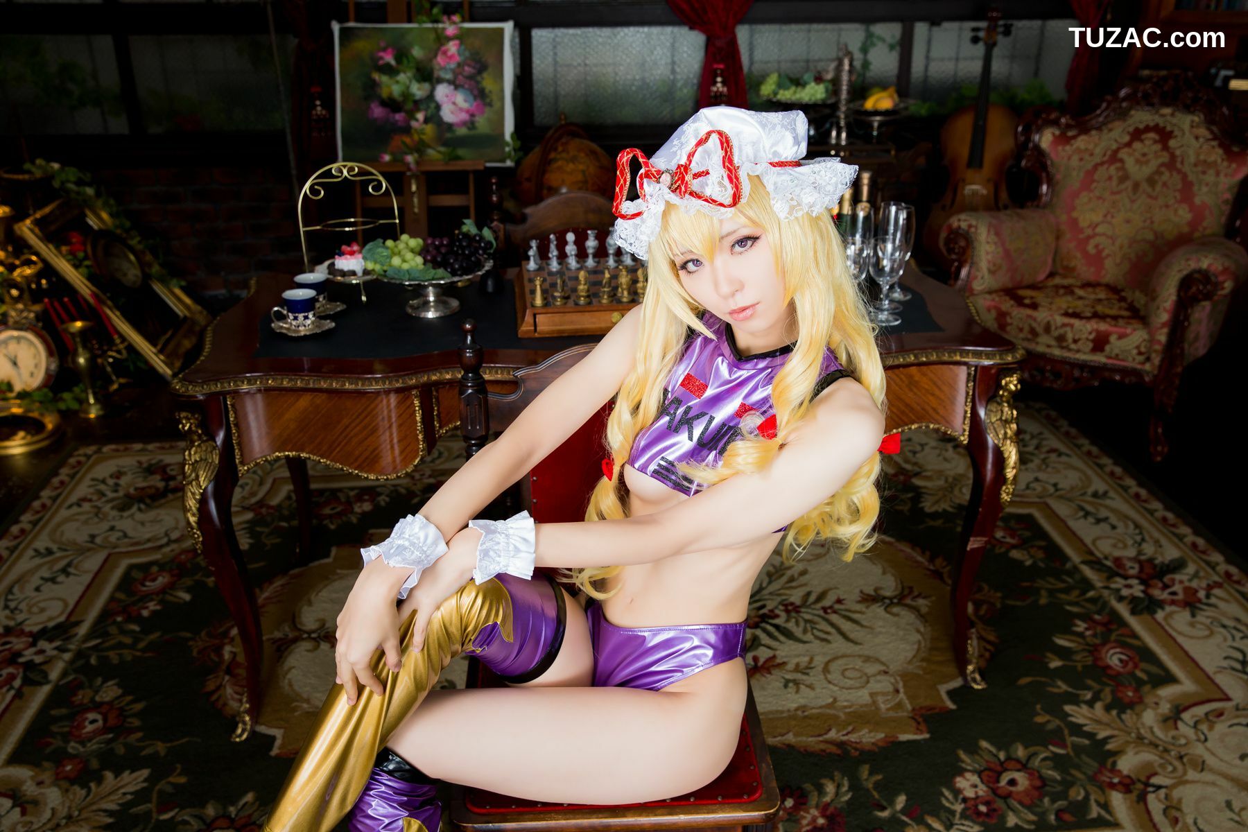 日本CosPlay_Mike(ミケ) 《東方Project》十六夜咲夜+風見幽香+八雲紫 写真集[100P]