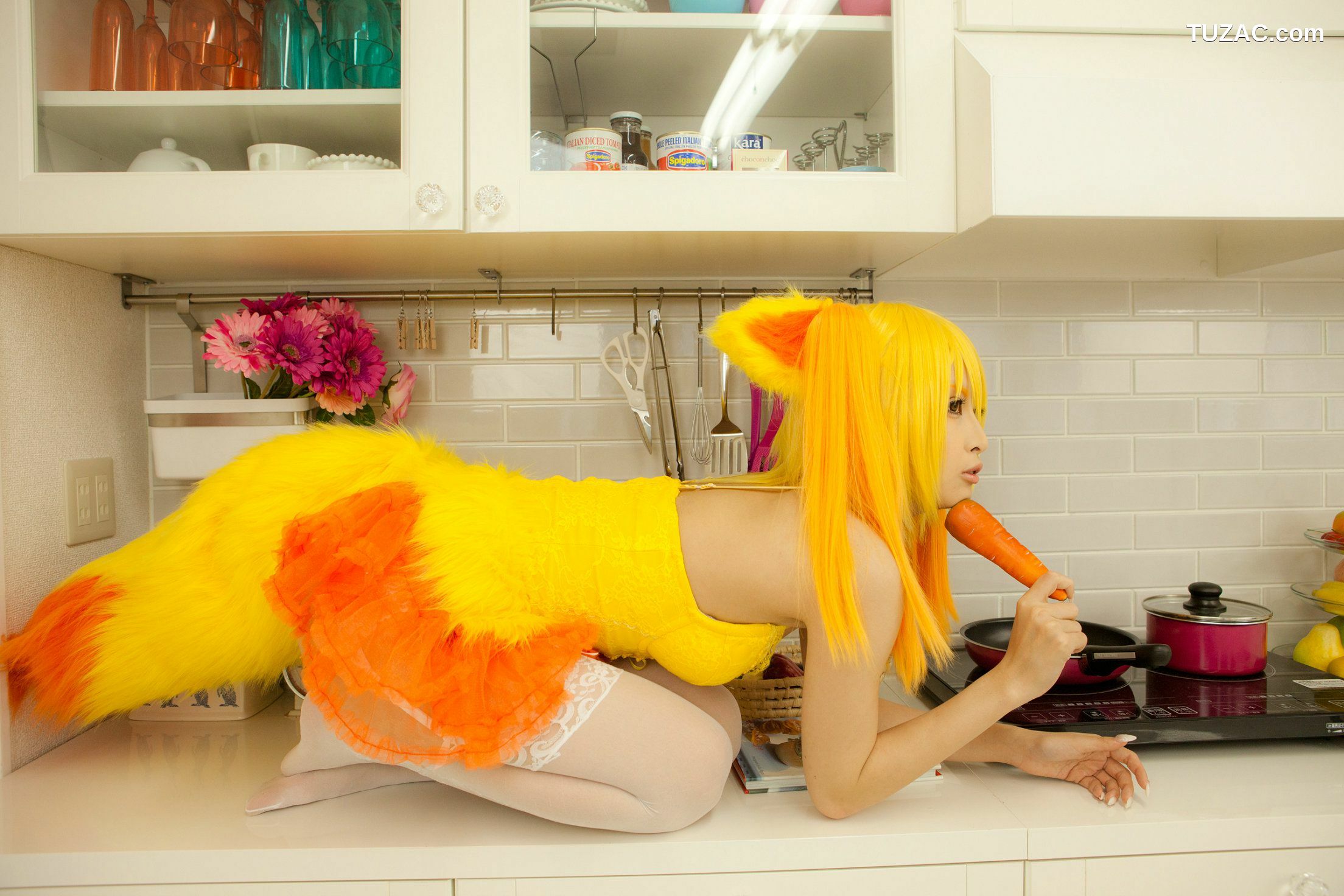 日本CosPlay_Na-san(なーさん) 《Pocket Monsters》Fennekin  写真集[100P]