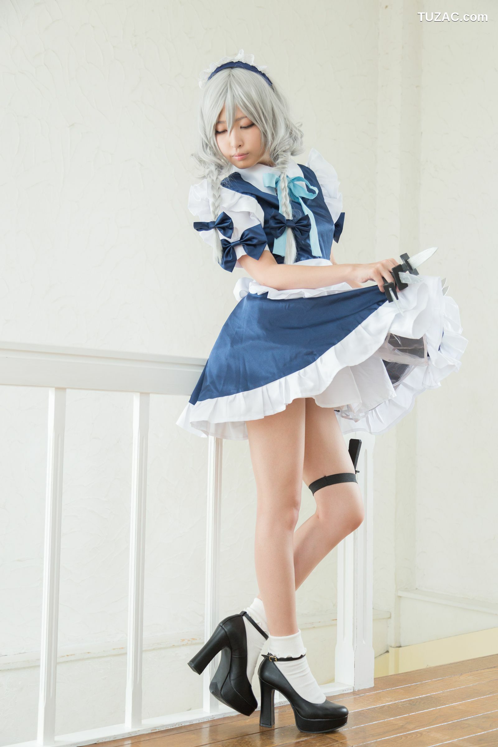 日本CosPlay_Na-san(なーさん) 《東方Projec》Izayoi Sakuya(十六夜咲夜)  写真集[100P]