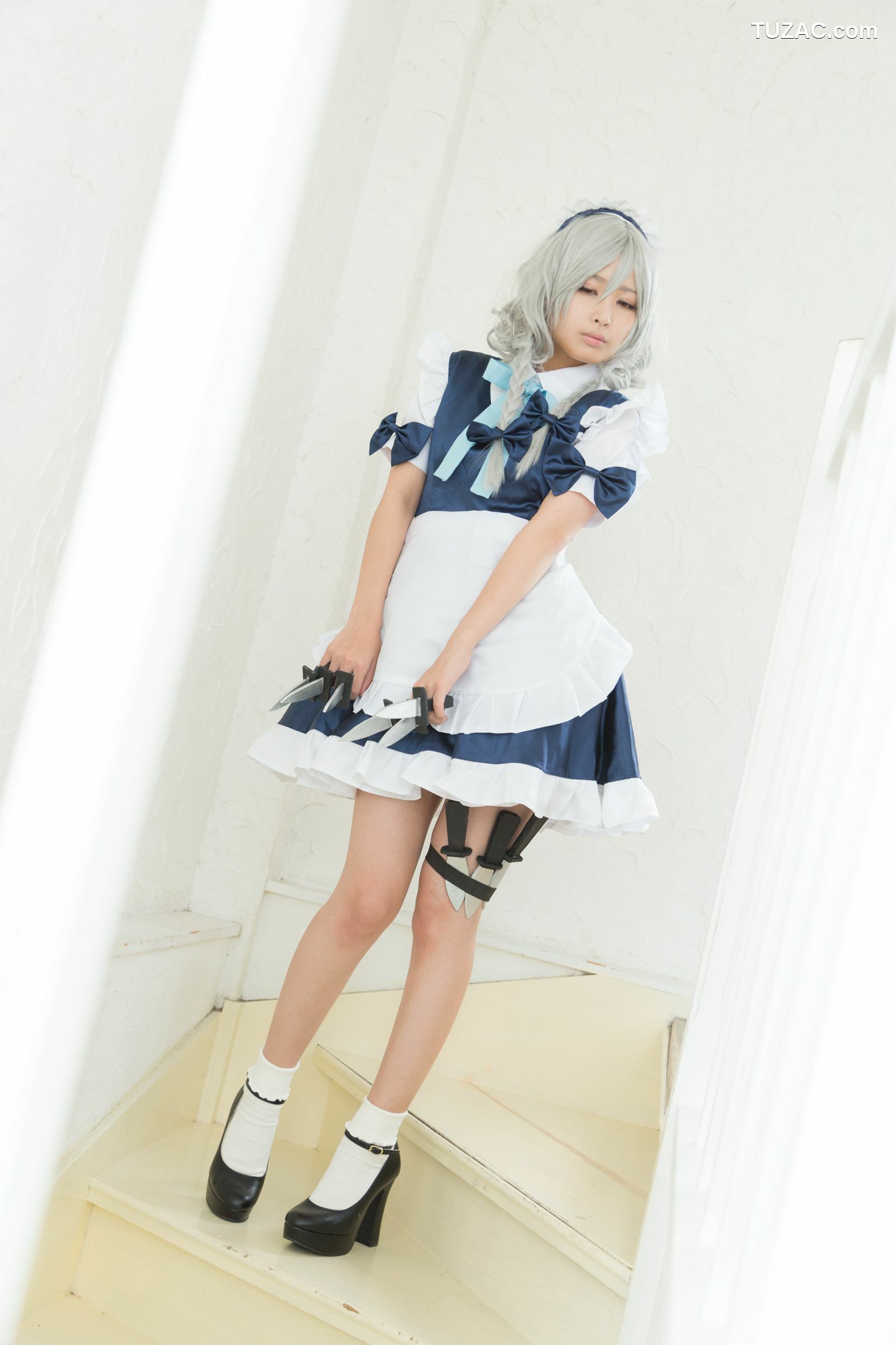 日本CosPlay_Na-san(なーさん) 《東方Projec》Izayoi Sakuya(十六夜咲夜)  写真集[100P]