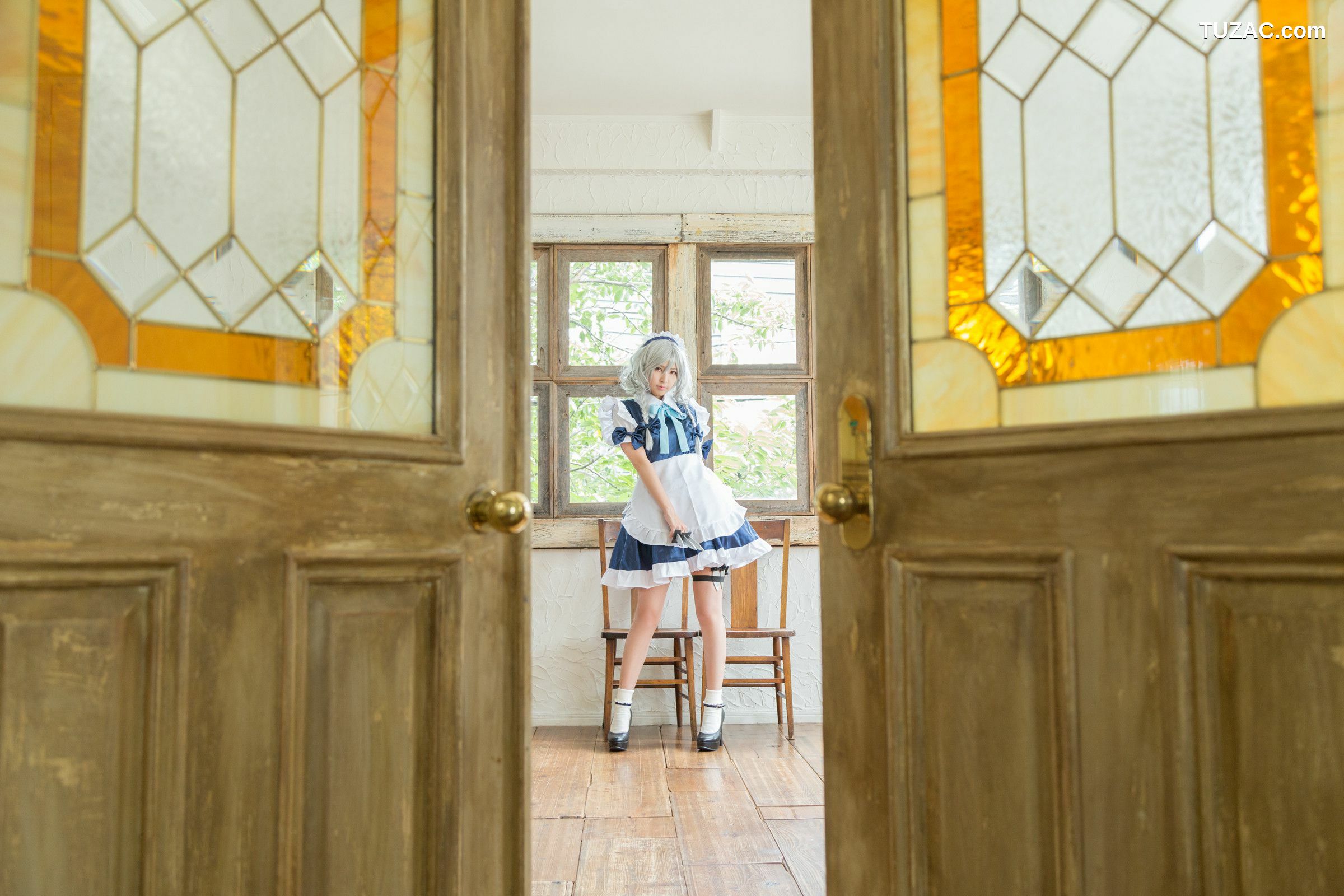日本CosPlay_Na-san(なーさん) 《東方Projec》Izayoi Sakuya(十六夜咲夜)  写真集[100P]