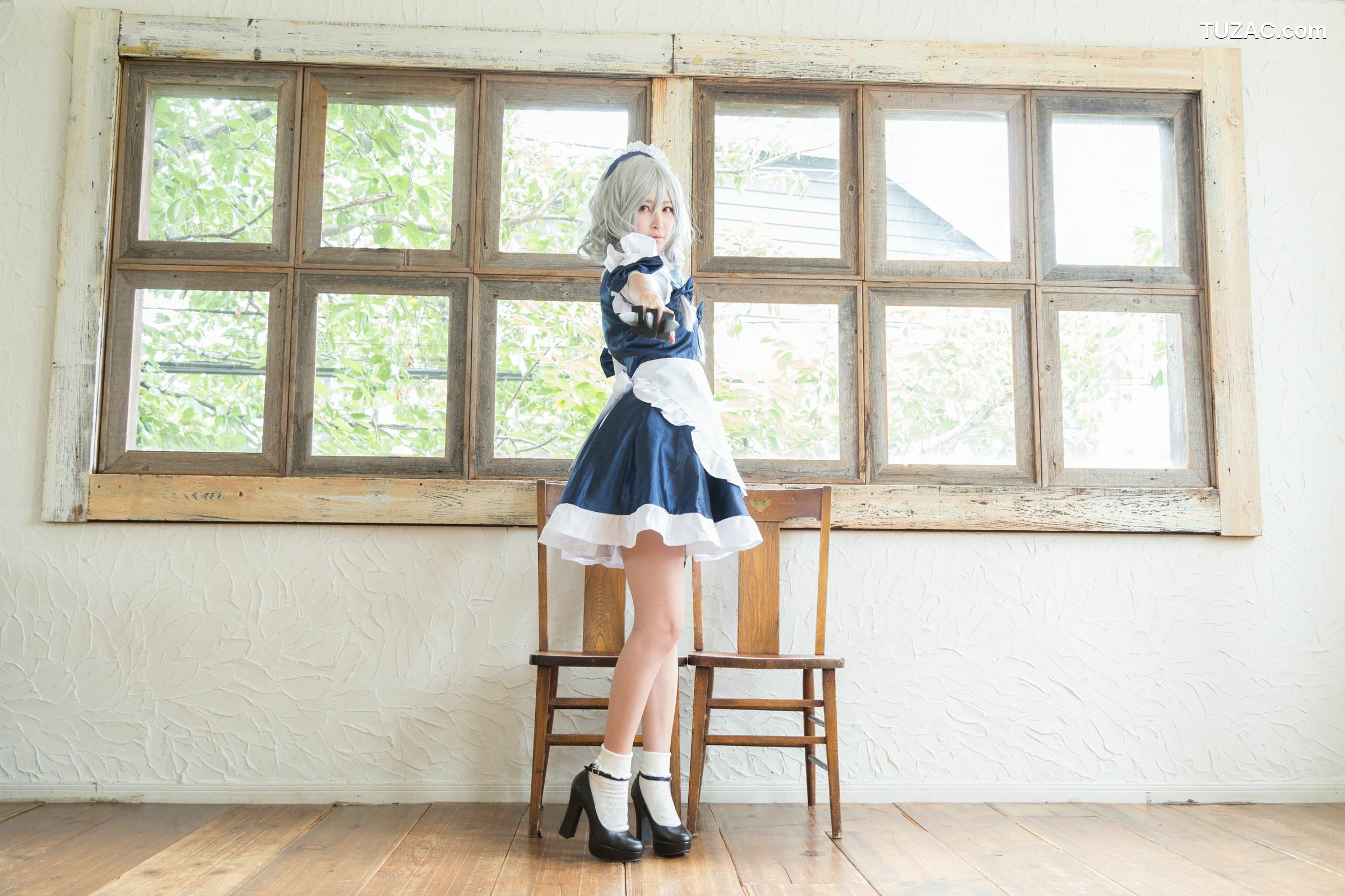 日本CosPlay_Na-san(なーさん) 《東方Projec》Izayoi Sakuya(十六夜咲夜)  写真集[100P]