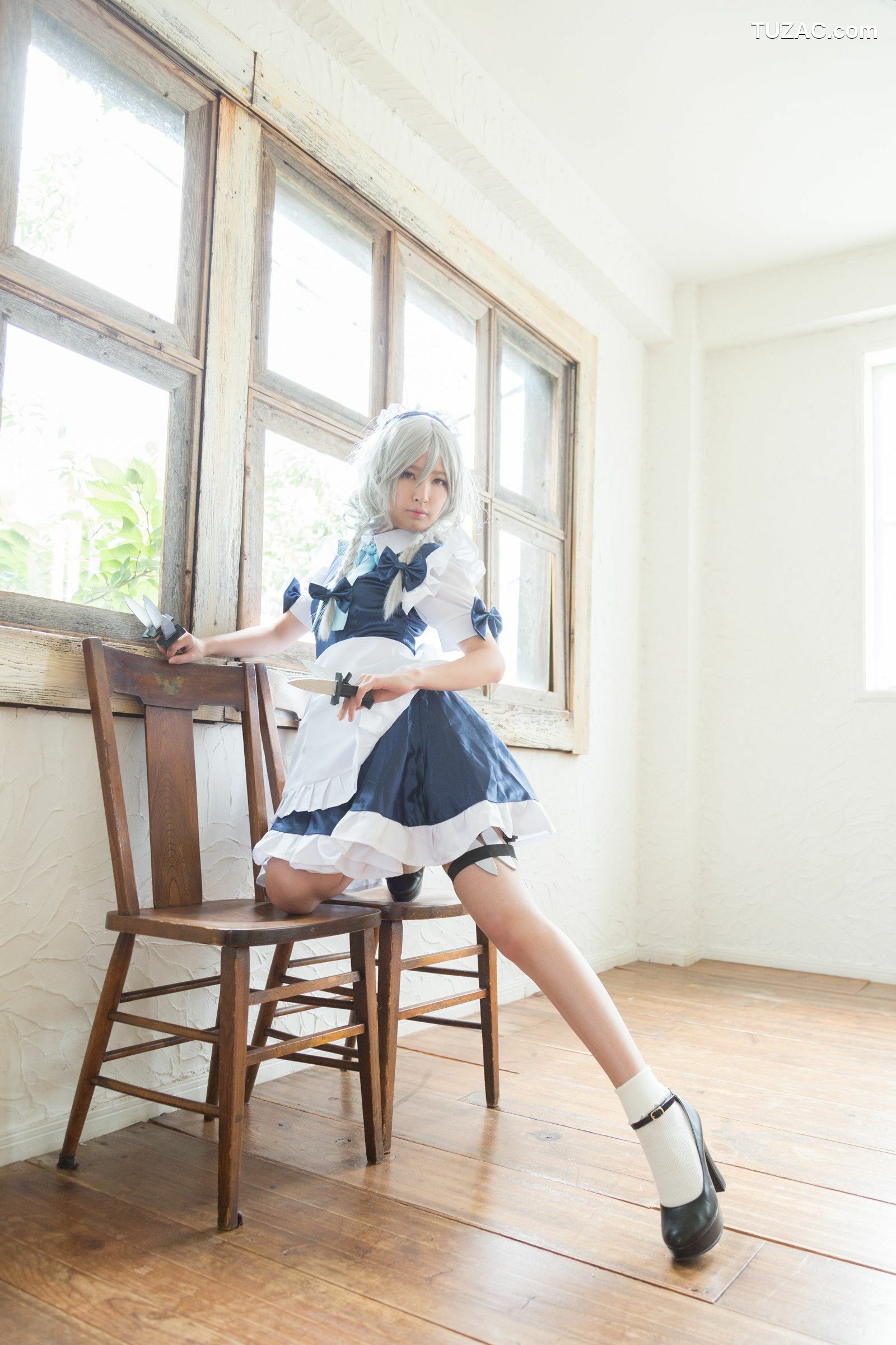 日本CosPlay_Na-san(なーさん) 《東方Projec》Izayoi Sakuya(十六夜咲夜)  写真集[100P]