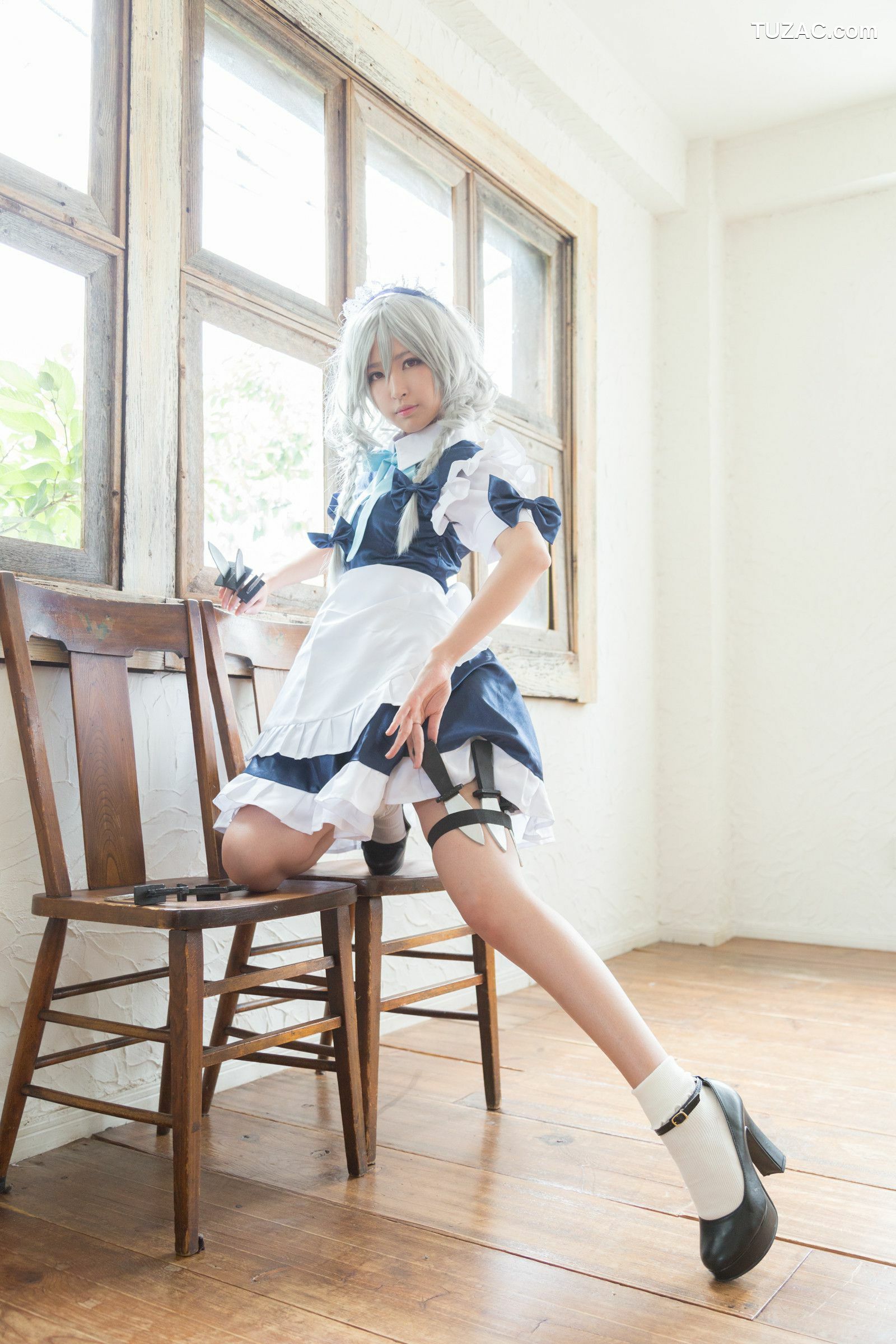 日本CosPlay_Na-san(なーさん) 《東方Projec》Izayoi Sakuya(十六夜咲夜)  写真集[100P]