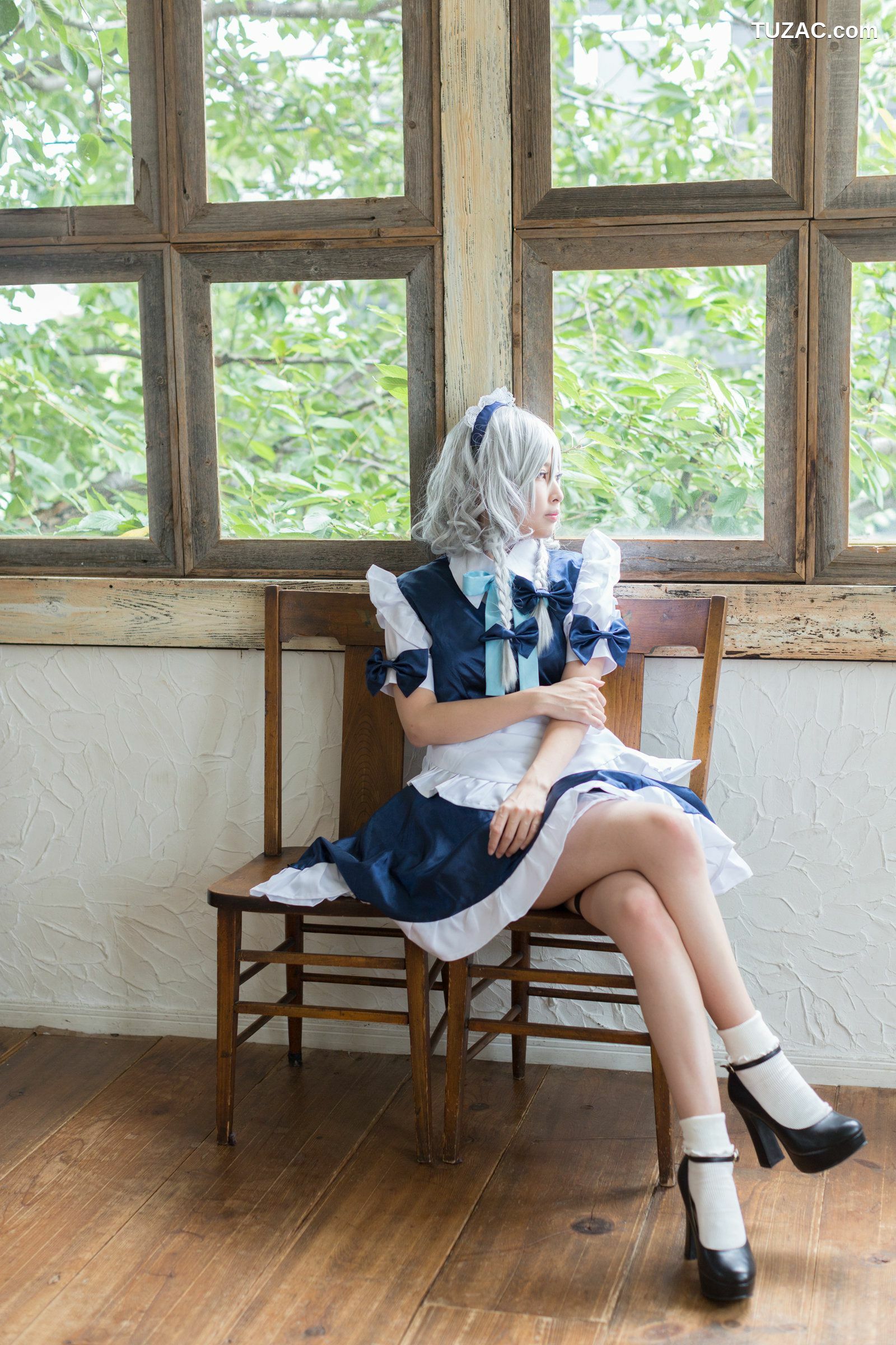日本CosPlay_Na-san(なーさん) 《東方Projec》Izayoi Sakuya(十六夜咲夜)  写真集[100P]