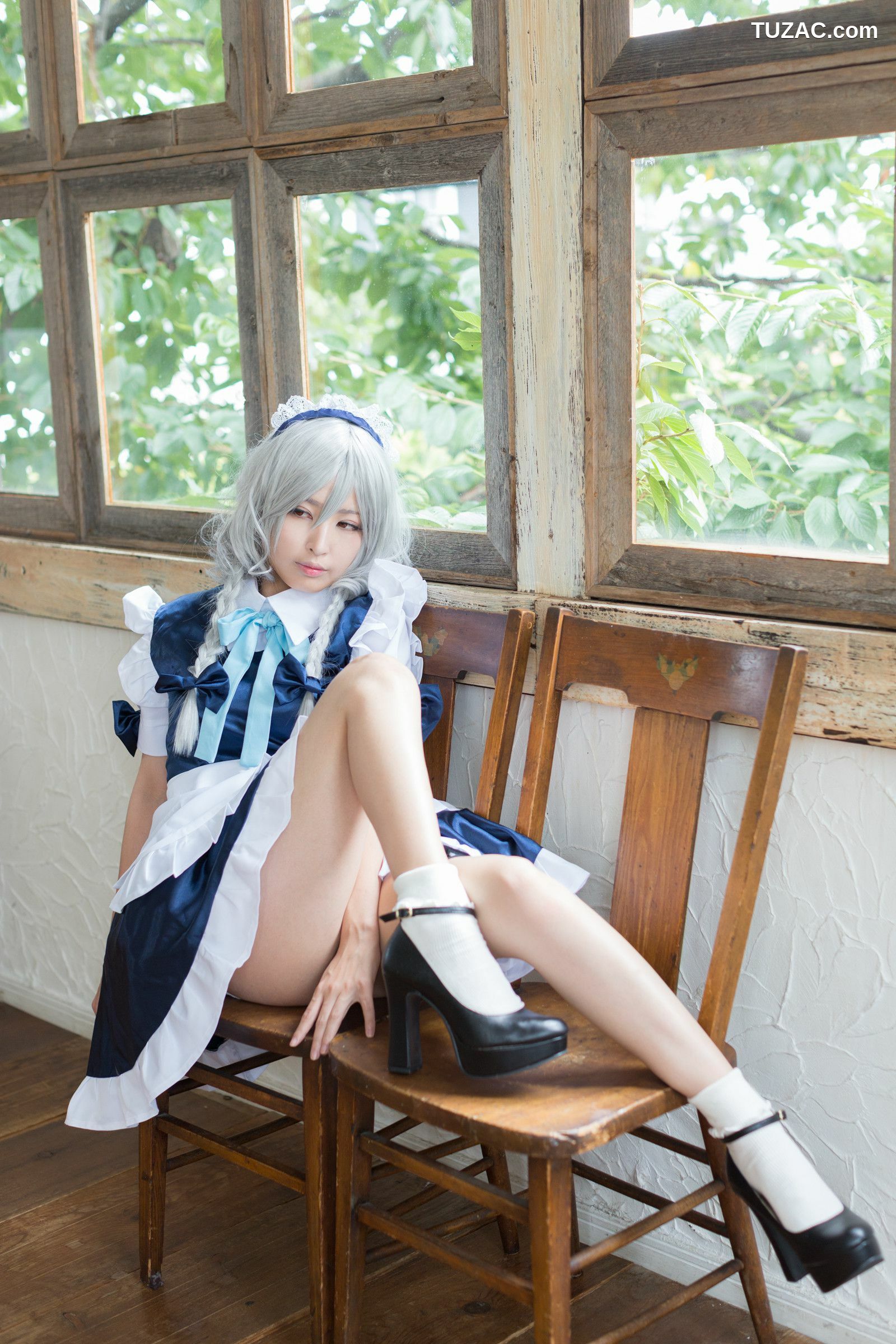 日本CosPlay_Na-san(なーさん) 《東方Projec》Izayoi Sakuya(十六夜咲夜)  写真集[100P]