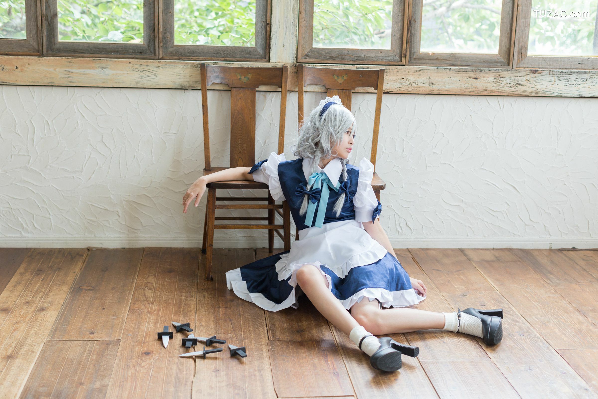 日本CosPlay_Na-san(なーさん) 《東方Projec》Izayoi Sakuya(十六夜咲夜)  写真集[100P]
