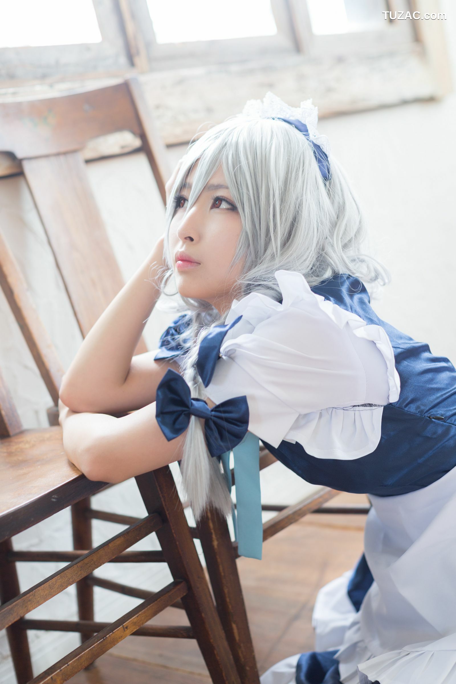 日本CosPlay_Na-san(なーさん) 《東方Projec》Izayoi Sakuya(十六夜咲夜)  写真集[100P]